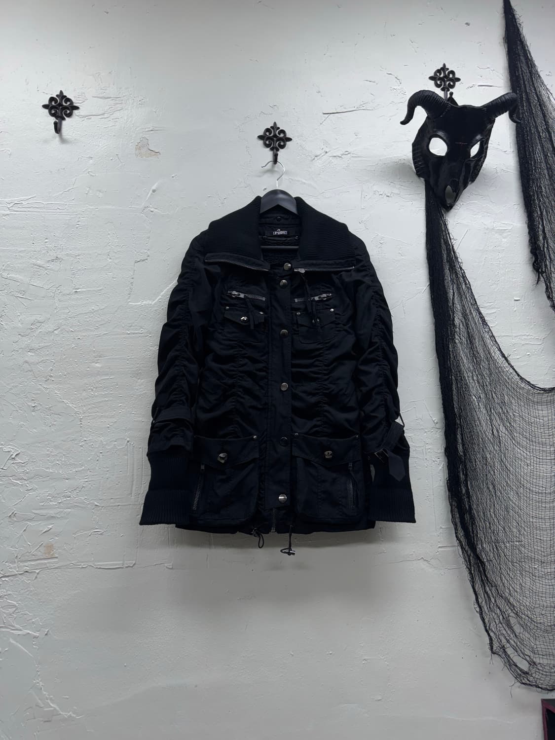 Lip service 00s y2k shirring gimmick jac 상품이미지2