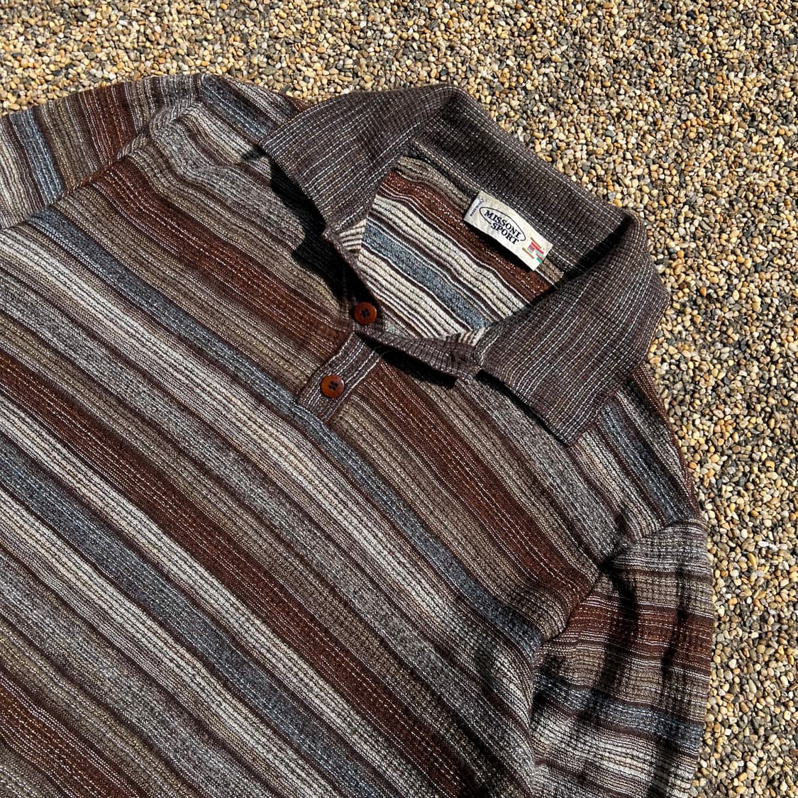 미소니 스포츠(Missoni sports) 패턴 카라티 상품이미지2