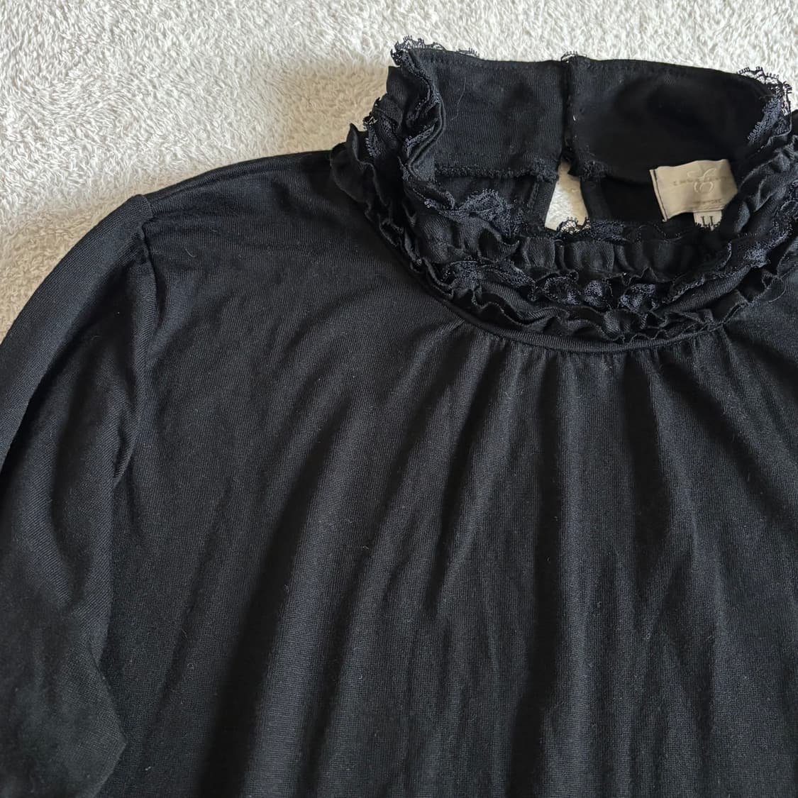 일본빈티지 emma james 블랙 이너 탑 상품이미지2