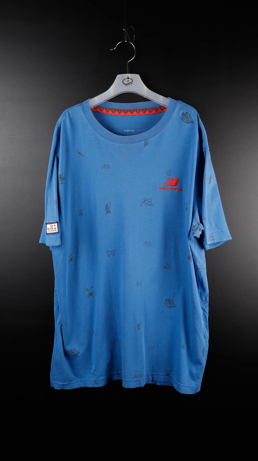 뉴발란스 파란색 티셔츠 상품이미지1