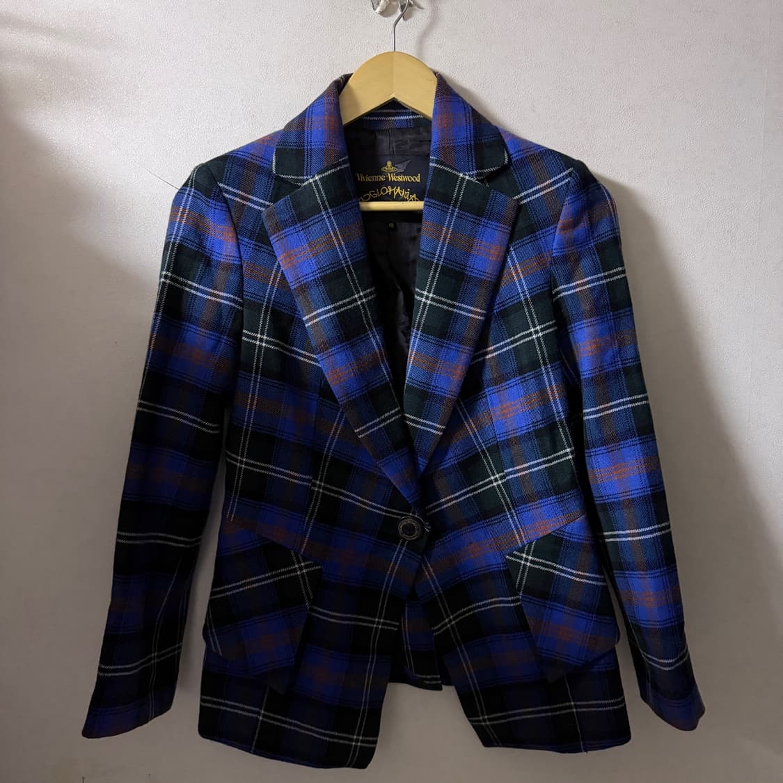 비비안웨스트우드 여성 클레식 체크 패턴 자켓 40 (55정도) 상품이미지1