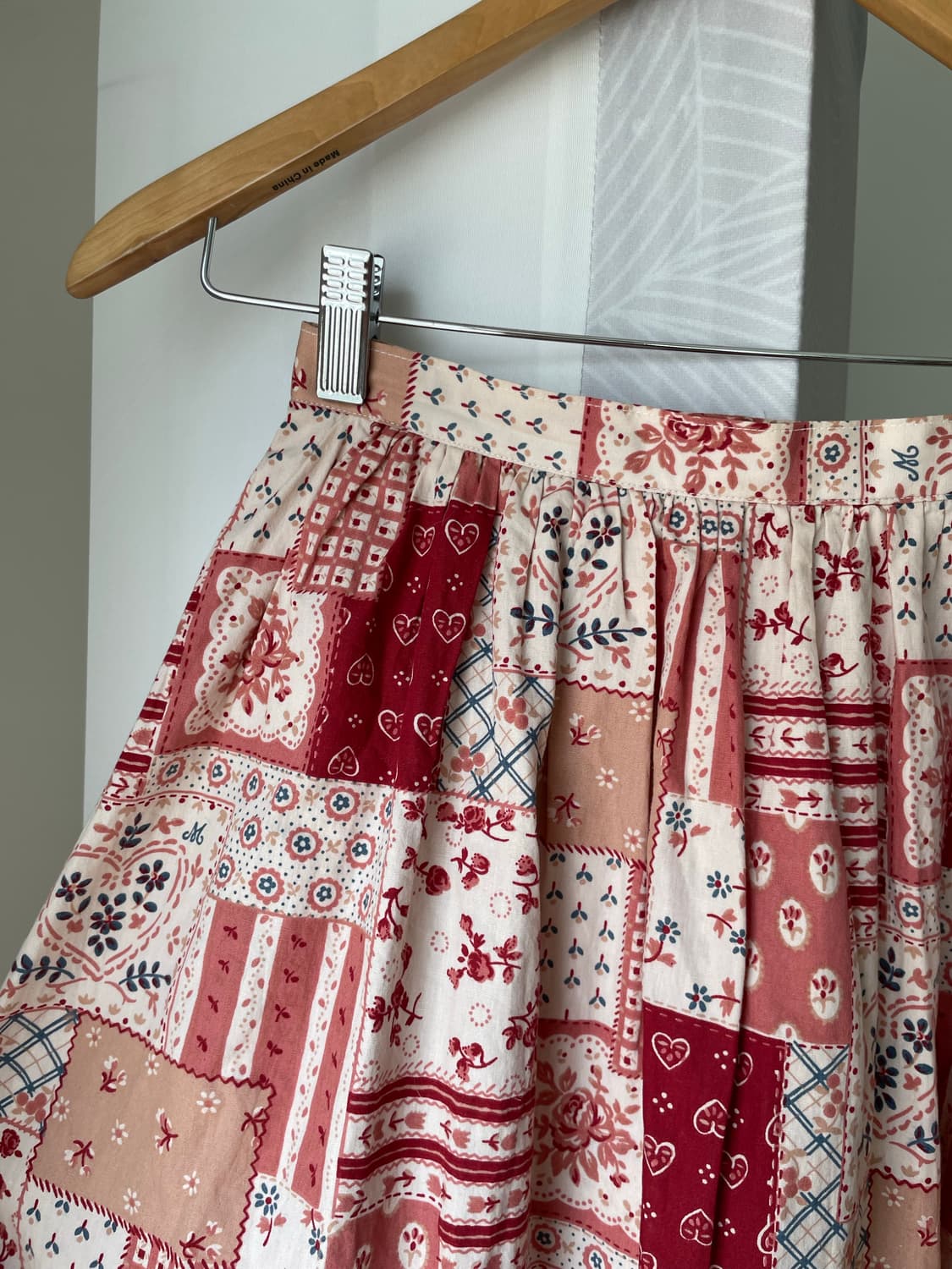 패치워크 스커트(사각패치스커트) 상품이미지5