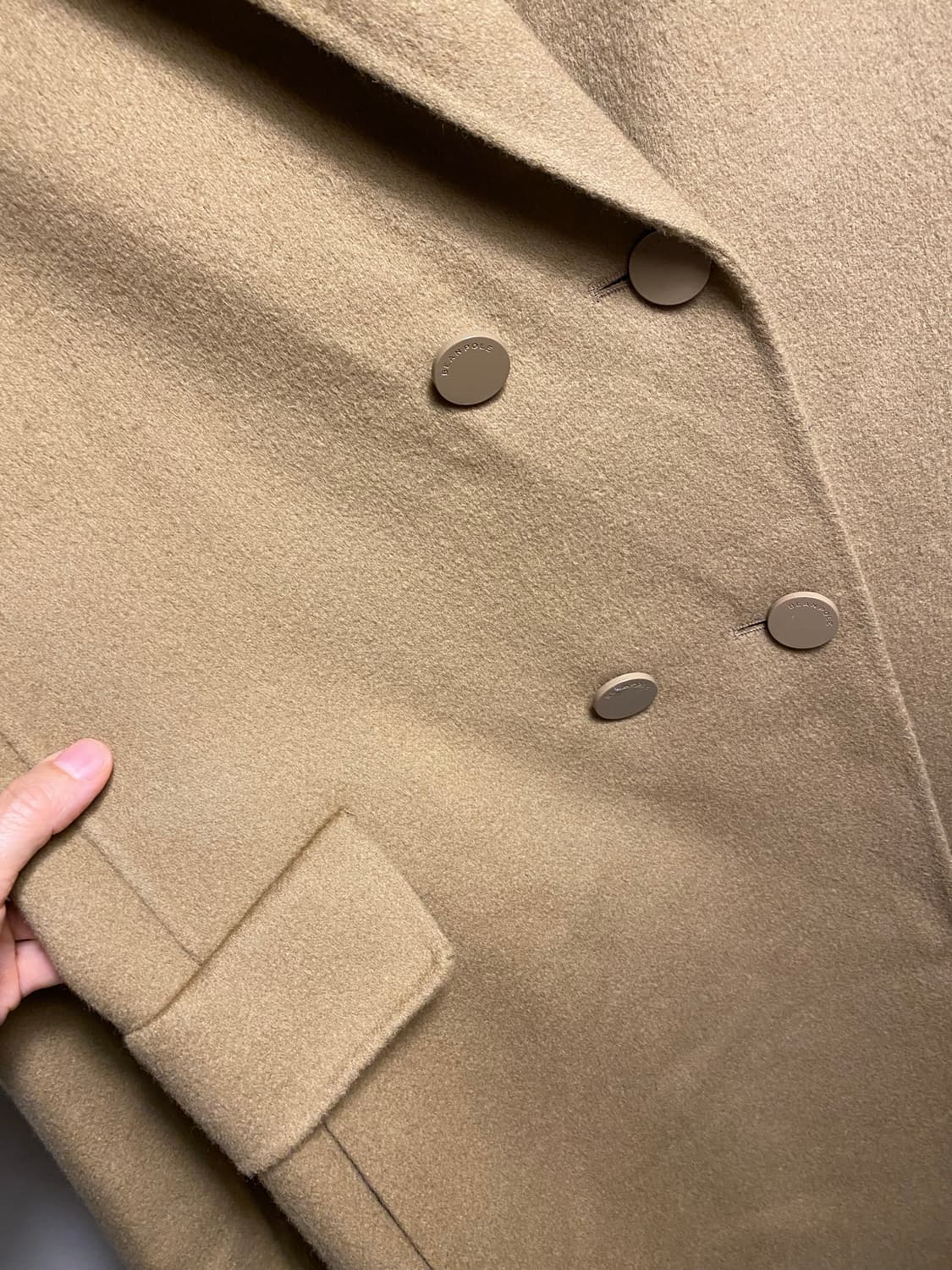 빈폴 핸드메이드 울캐시미어 코트 상품이미지5