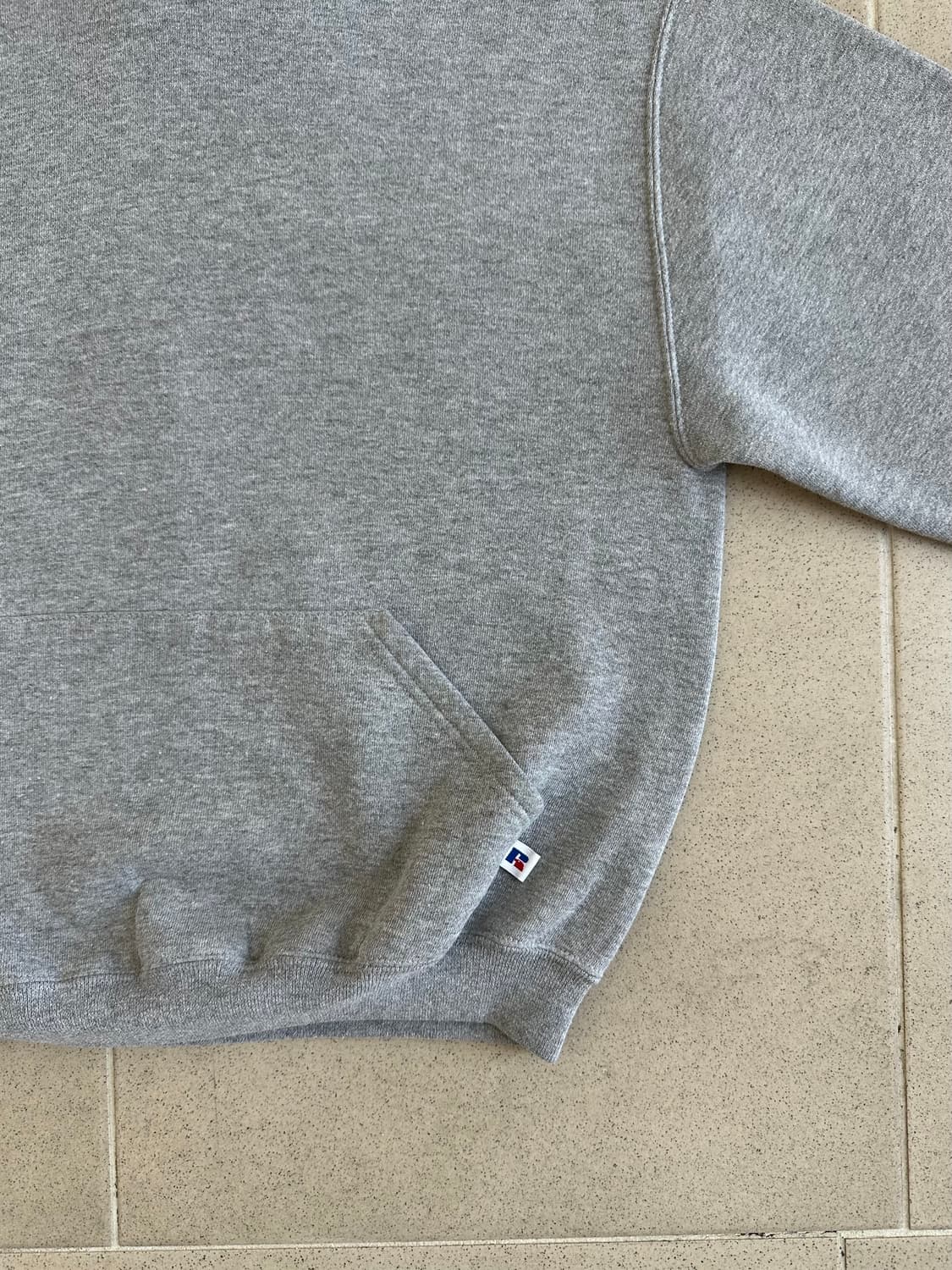 90s 빈티지 러셀 후드 그레이 M 상품이미지3