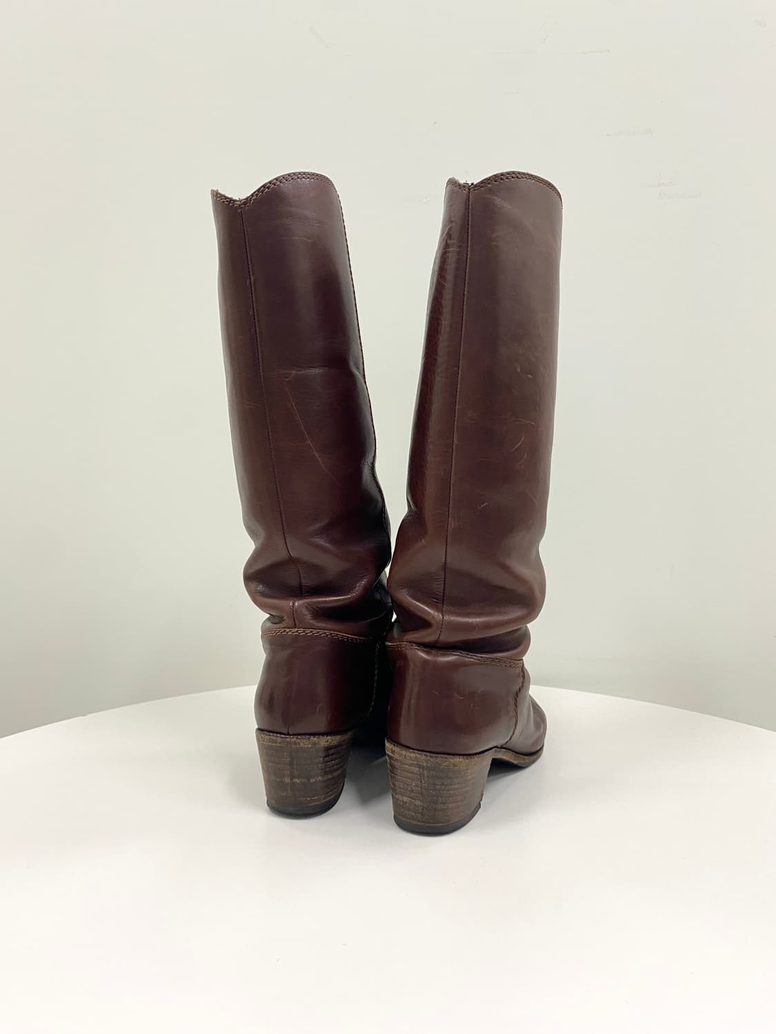 아페쎄 레더 롱 부츠 상품이미지6