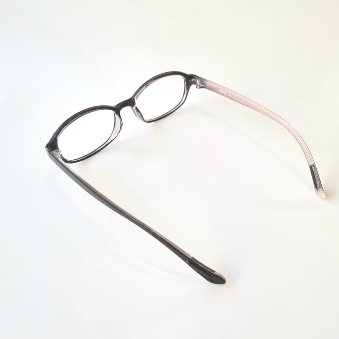 데드스탁 스몰사이즈 레트로안구 투톤 뿔테 375 상품이미지5