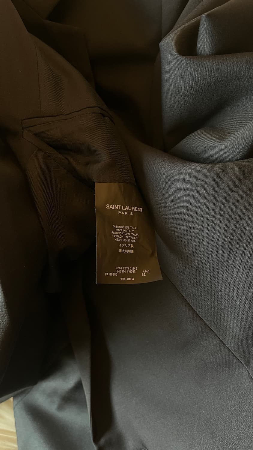 YSL Saint Laurent 2013 울 수트 셋업 상품이미지6