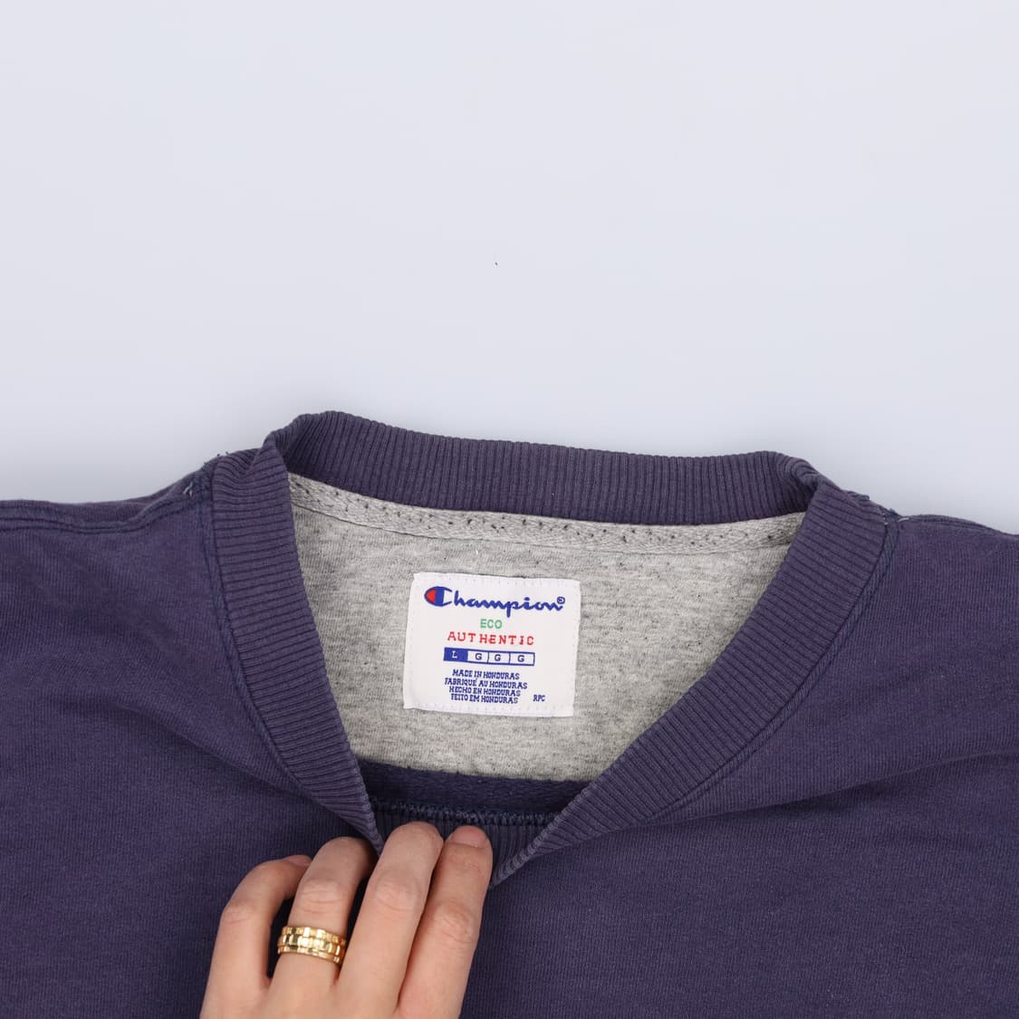 L 챔피온 스몰로고 맨투맨 0303H1 상품이미지3