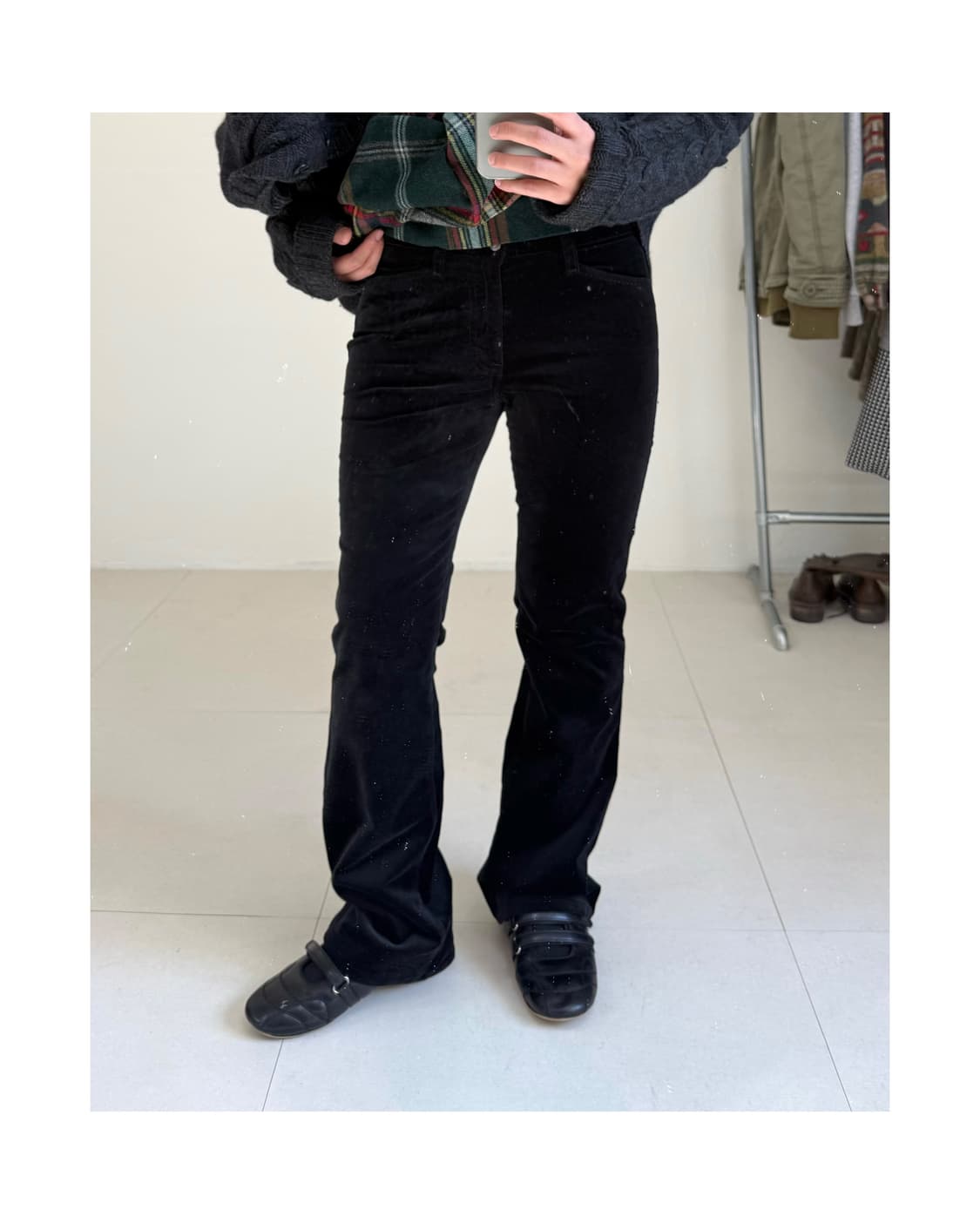 리바이스 벨벳 부츠컷 팬츠 상품이미지1