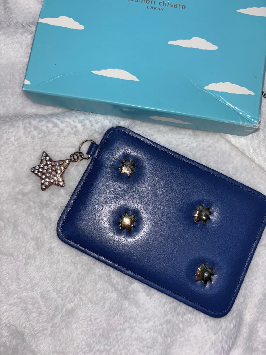 츠모리치사토 tsumori chisato 별 스터드 카드지갑 패스케이스 상품이미지1