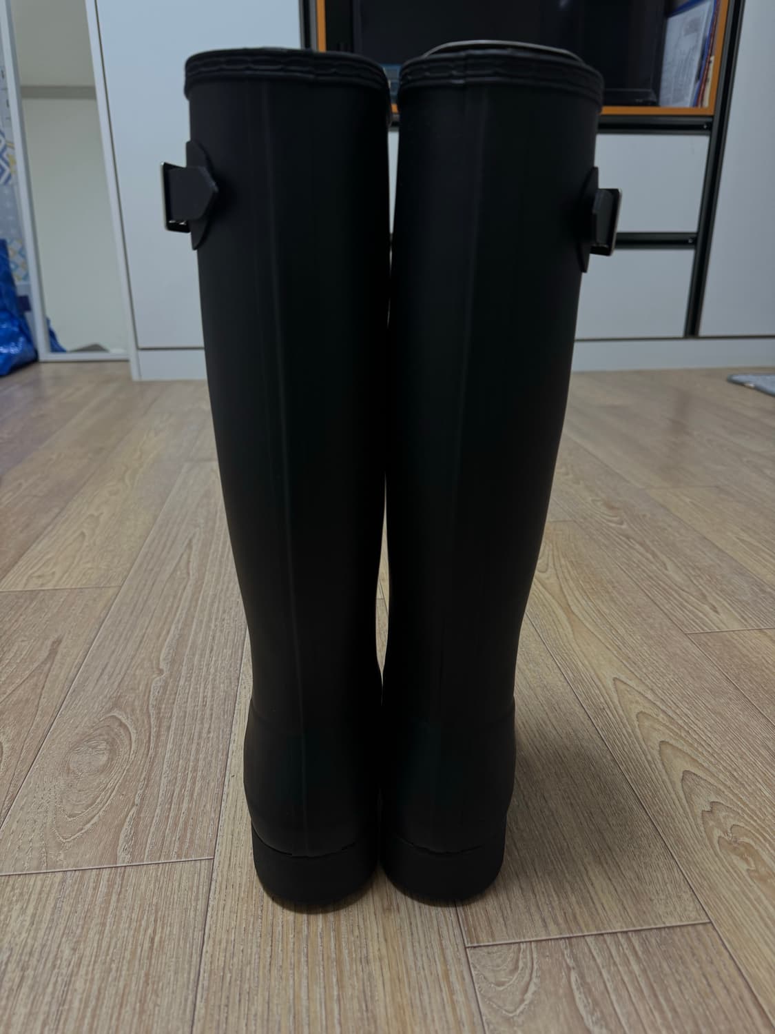 [240](새상품) 헌터 오리지널 투어 톨 레인부츠 블랙 상품이미지6