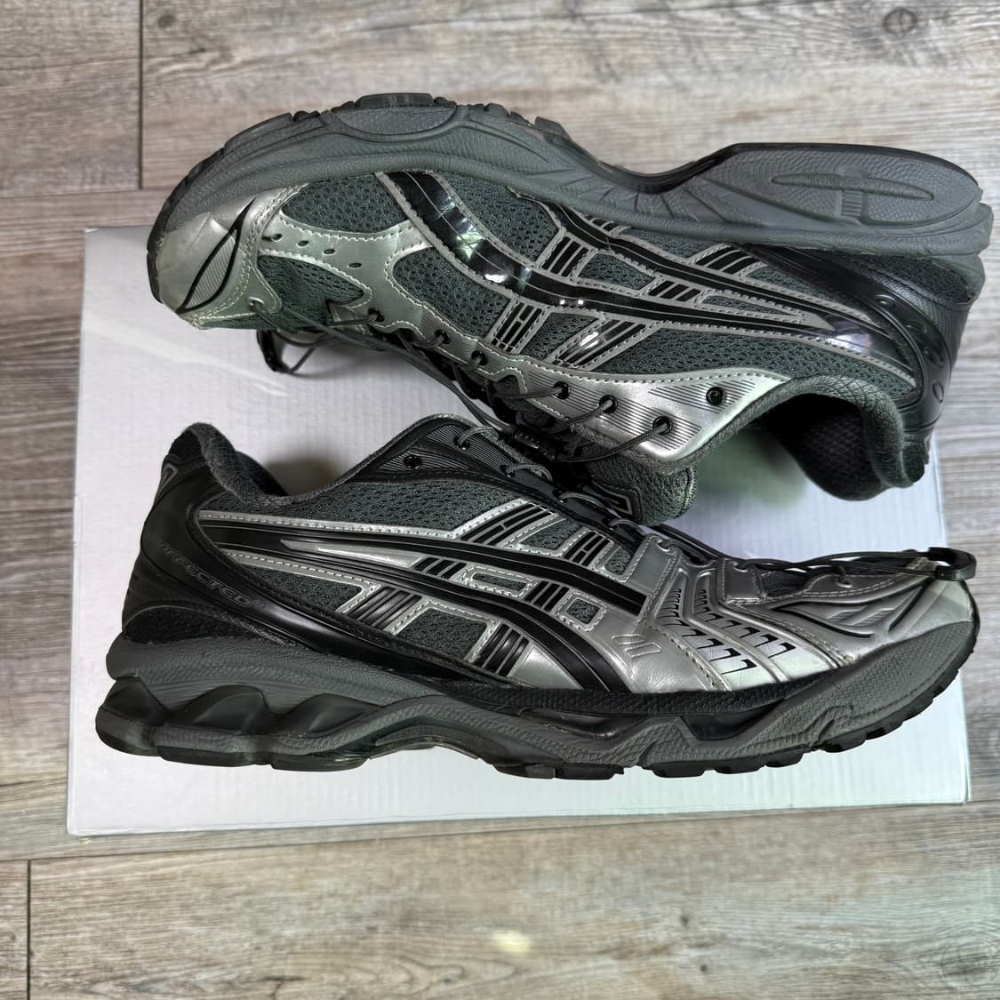 280) 아식스 x 언어펙티드 젤 카야노 14 실버 문 상품이미지2