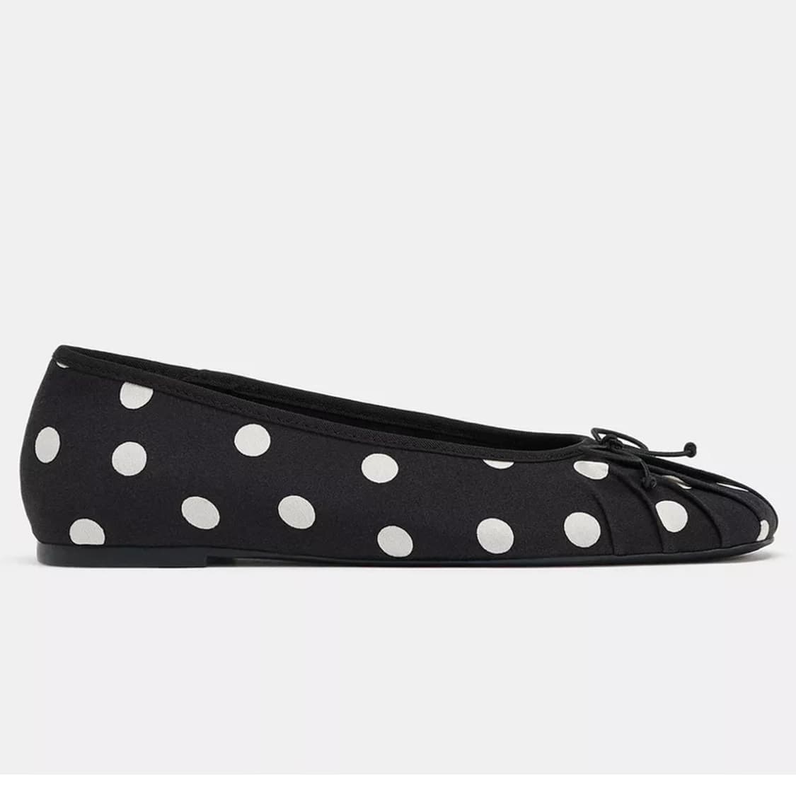 (새상품) 자라 리본 도트 발레리나 플랫 슈즈 상품이미지3
