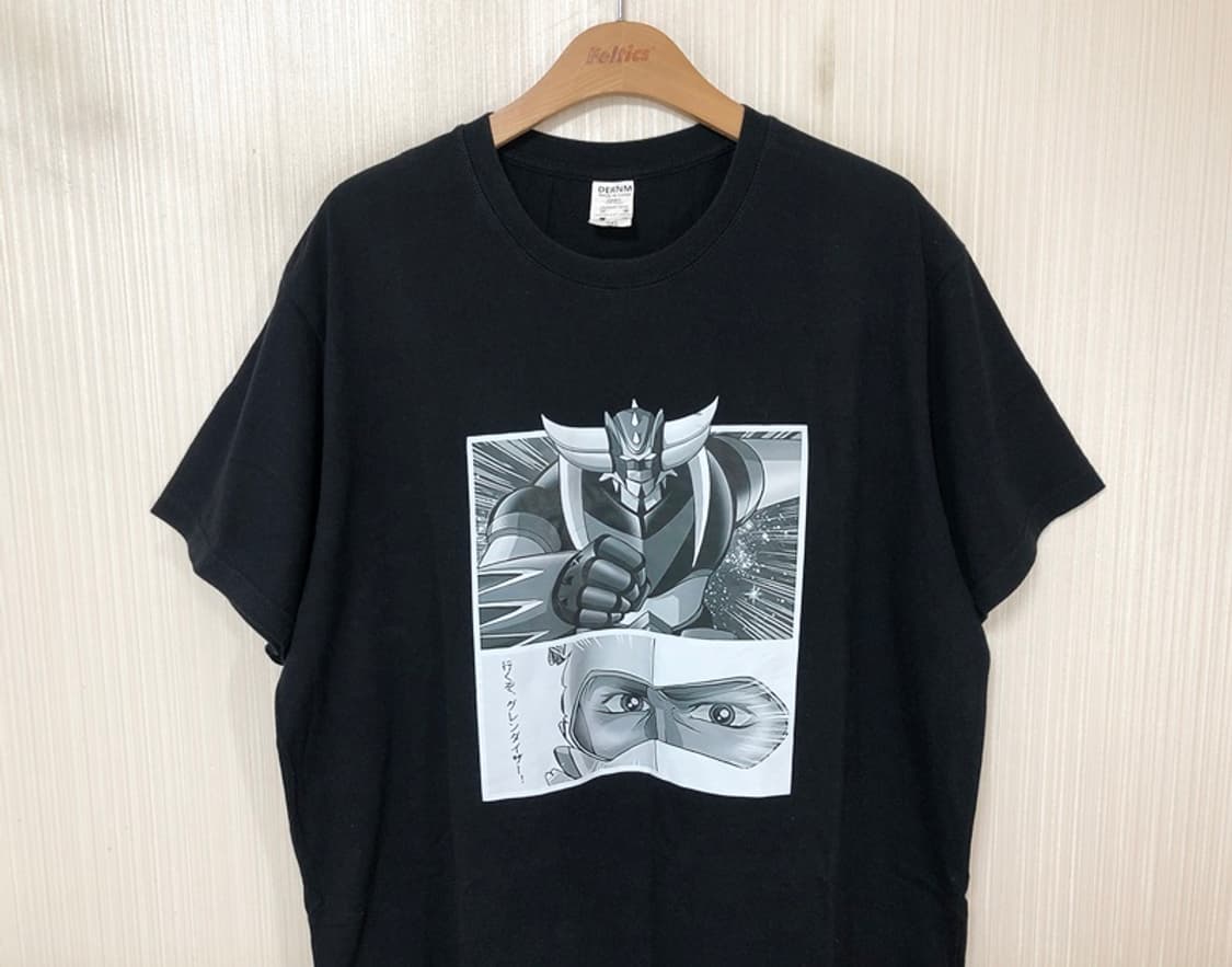 UFO 로보 그랜다이저&파일럿 듀크프리드 티셔츠 2XL 상품이미지3