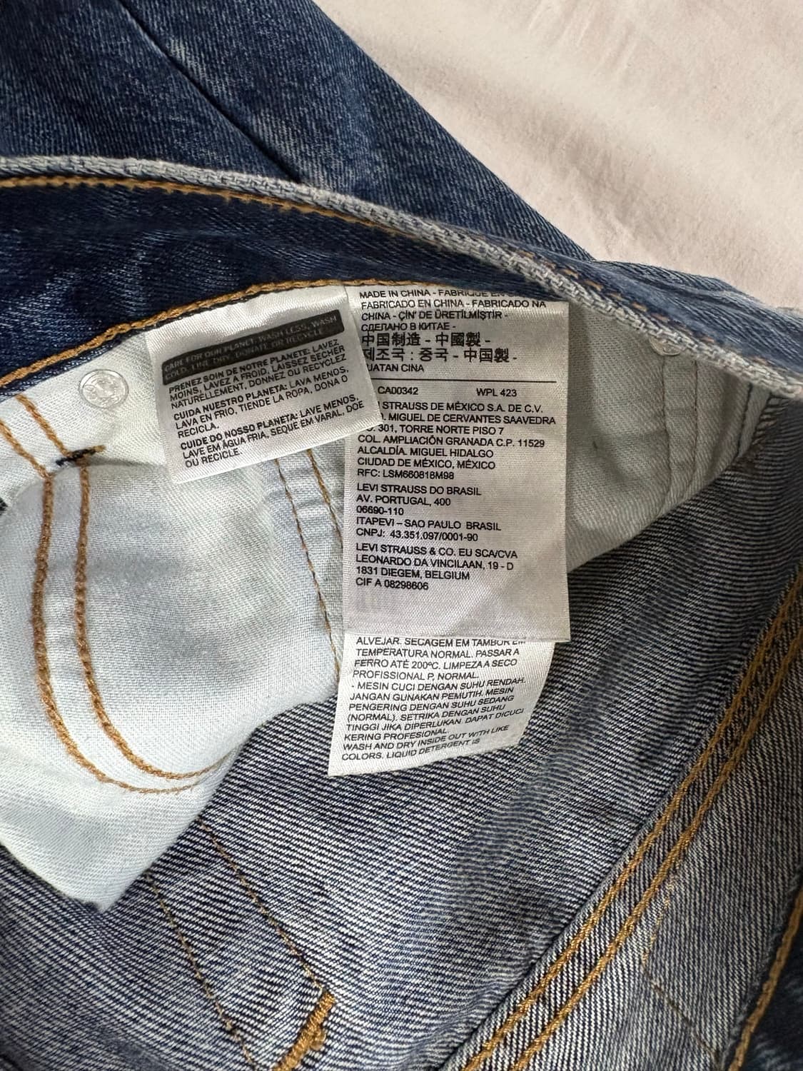 Levis 리바이스 505 데님팬츠 W32 상품이미지4