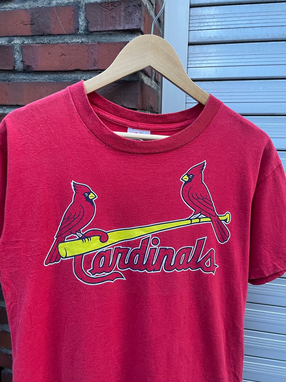 마제스틱 세인트루이스 카디널스 레드 티셔츠 상품이미지4