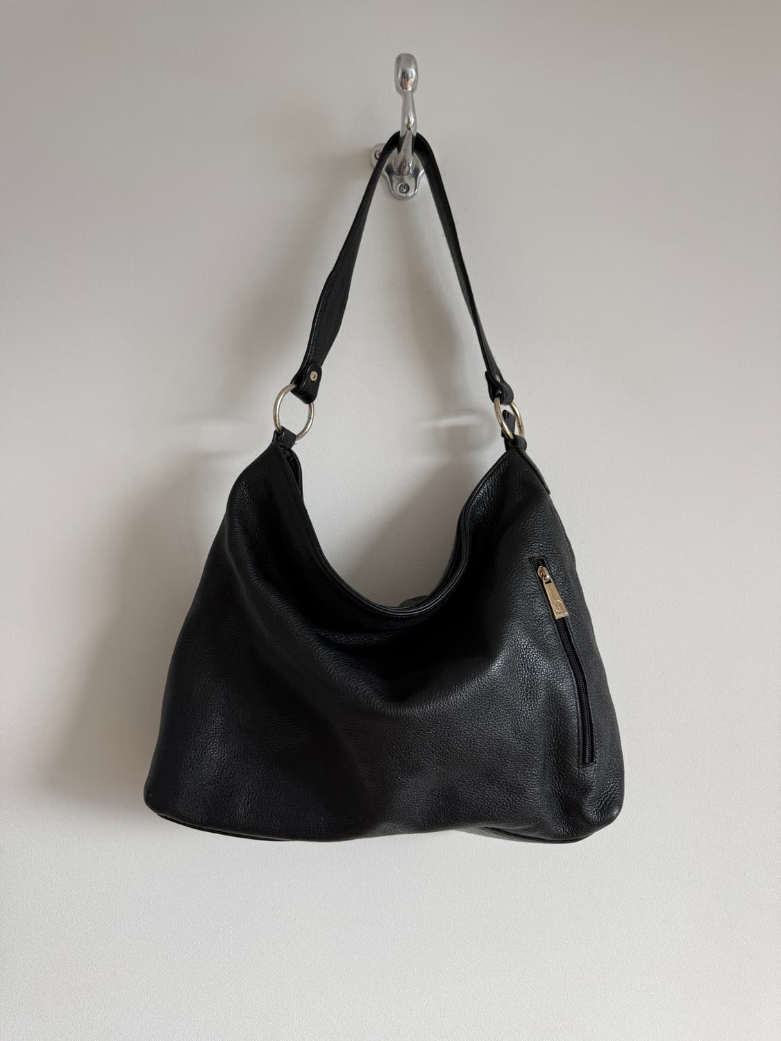 Pre owned 레더 호버 숄더백 상품이미지6