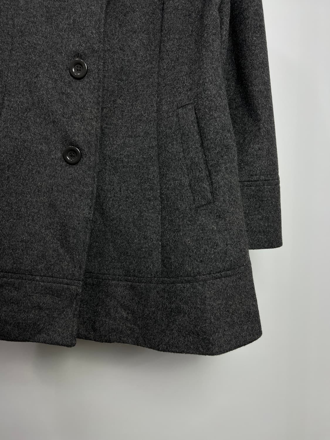 ROSSO VERDE BLU by RGB 울 코트  상품이미지4