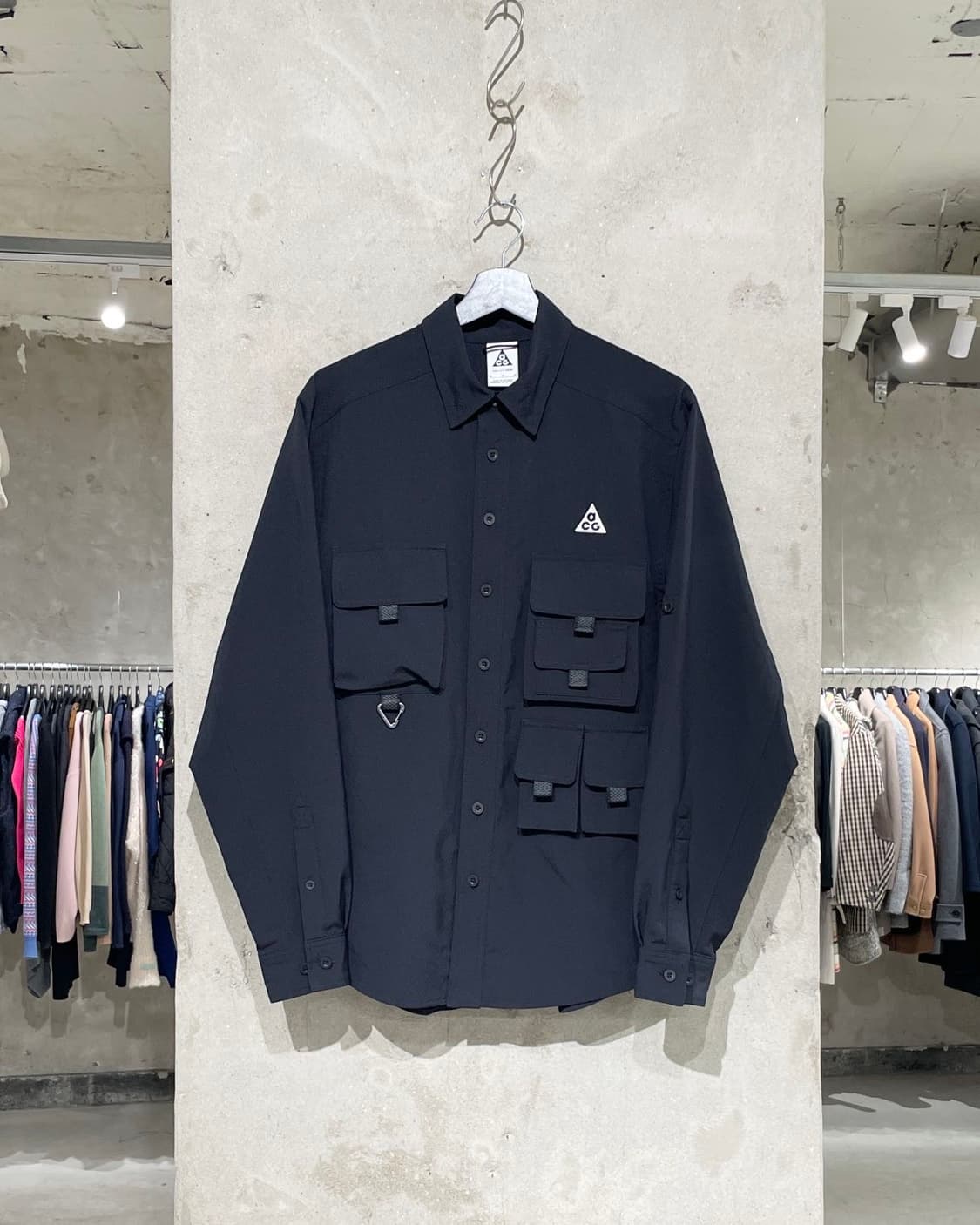 나이키 acg 블랙 uv 데버 스테이션 트레일 포켓 셔츠 상품이미지1