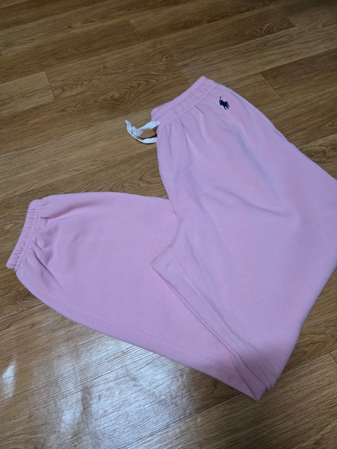 폴로 랄프로렌 여성 딸기우유 핑크 조거 팬츠 상품이미지5