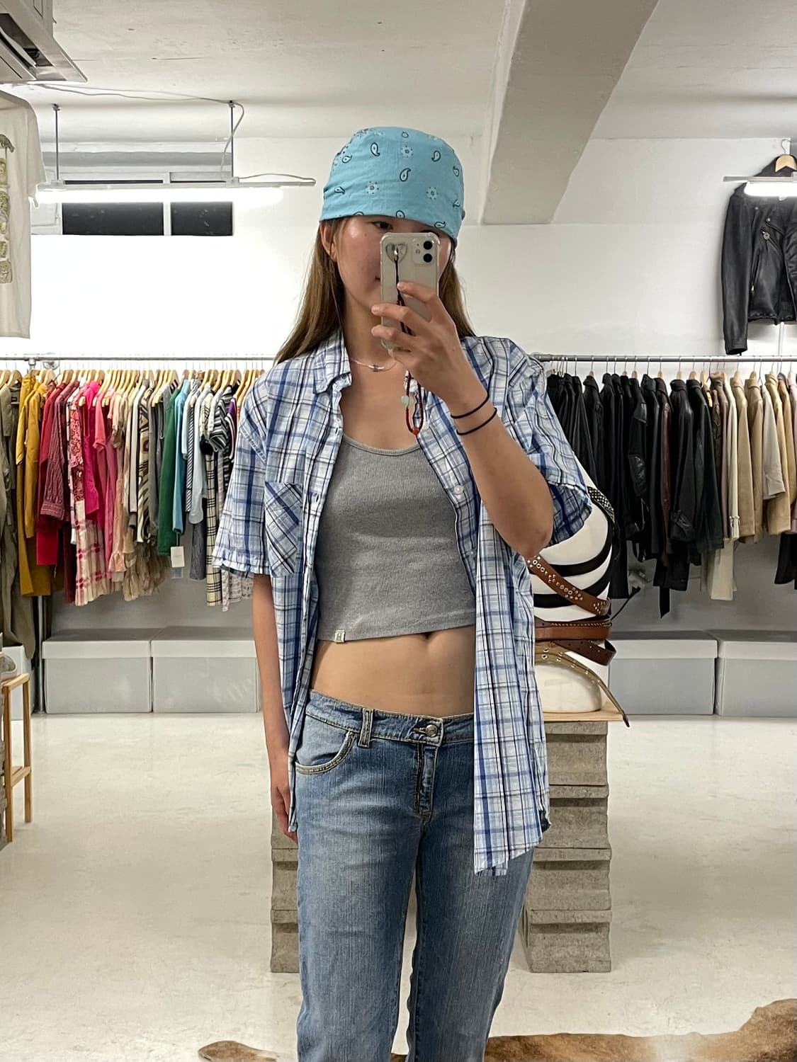 POLO JEANS madras check shirts 상품이미지1
