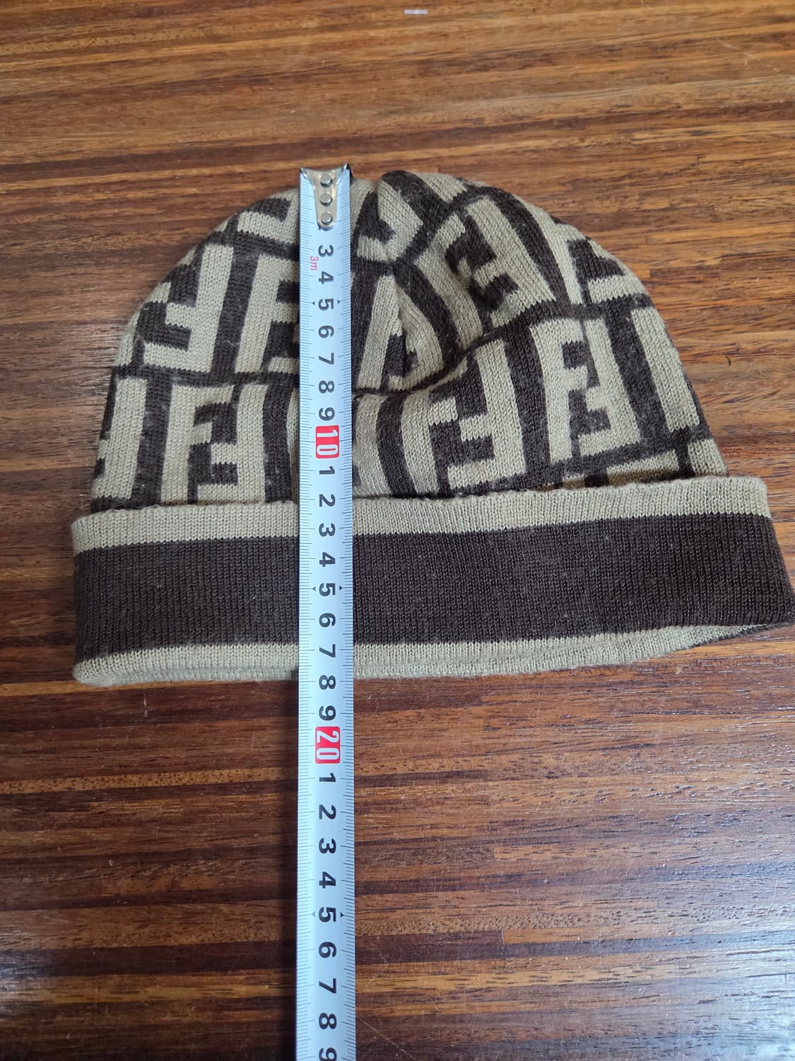 펜디 올드스쿨 멀티로고 울 비니 프리 상품이미지8