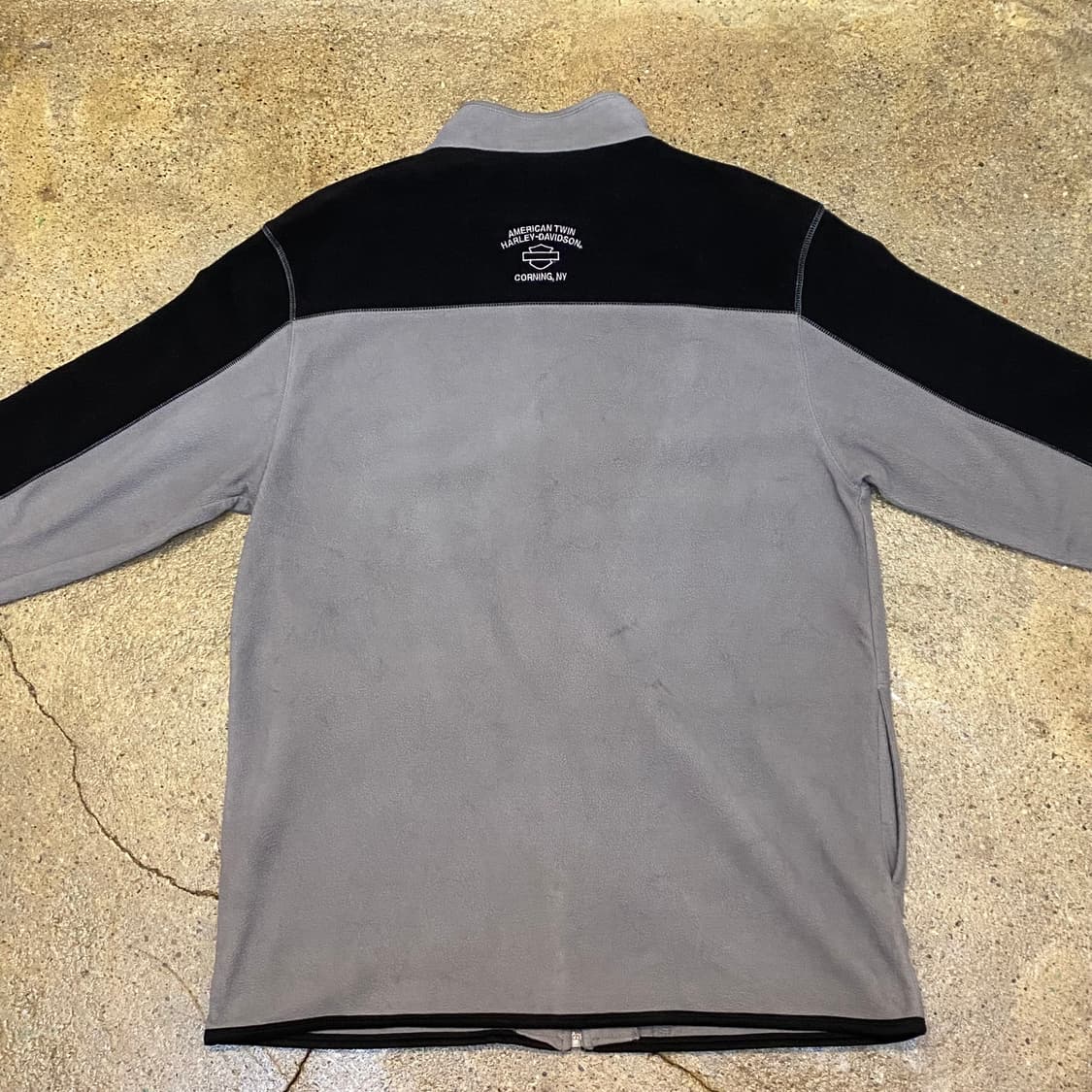 미국 빈티지 할리 데이비슨 플리스 집업 후리스 상품이미지9