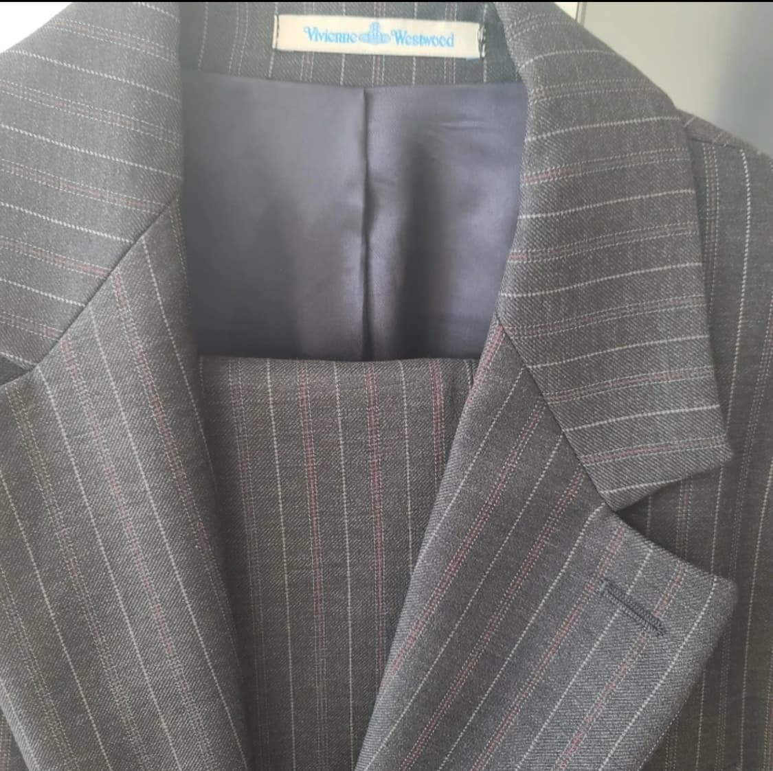 비비안웨스트우드 스트라이프 정장 셋업 상품이미지5