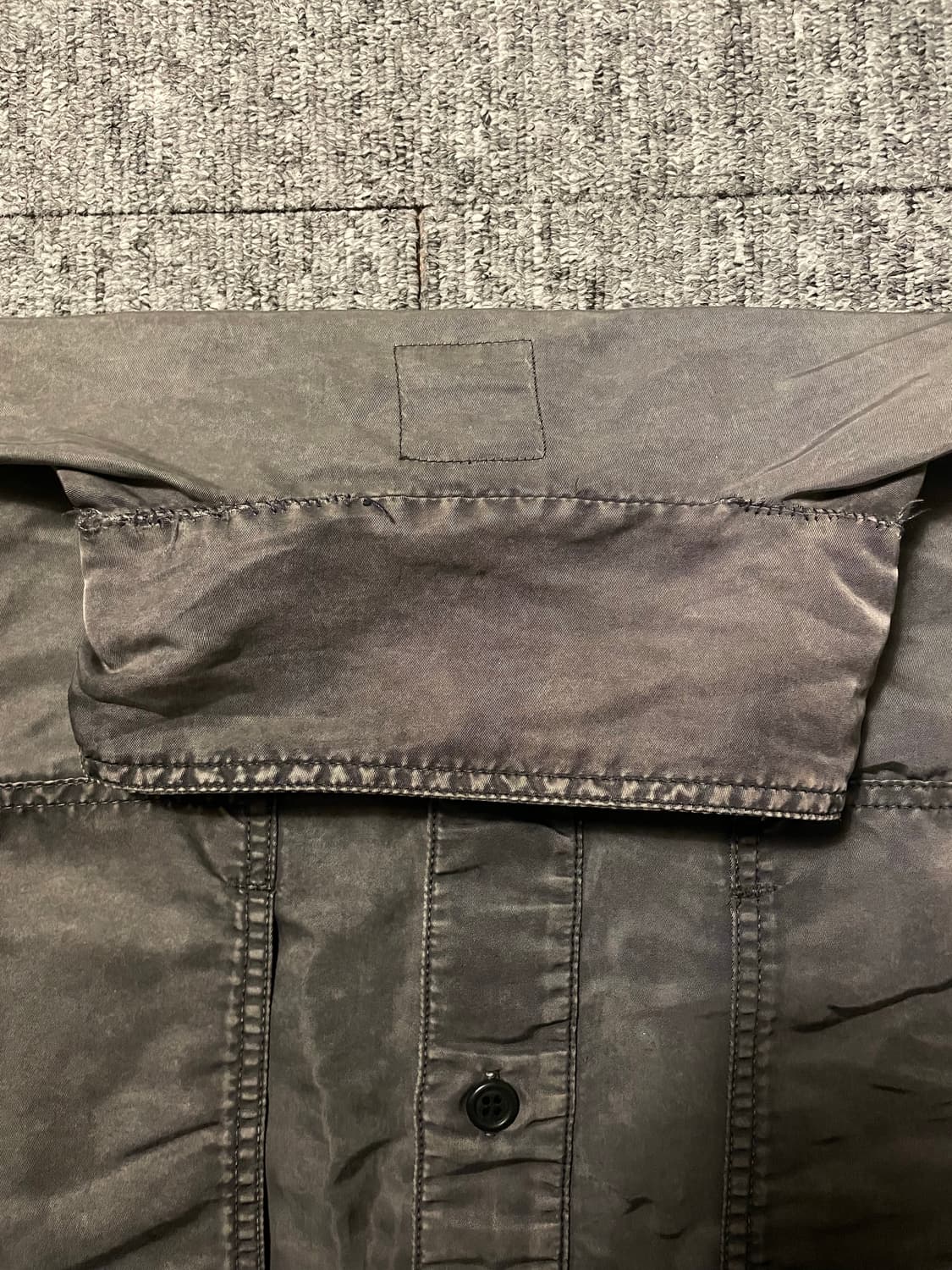 포터클래식 슈퍼 나일론 셔츠 카키 [M/105] 상품이미지5