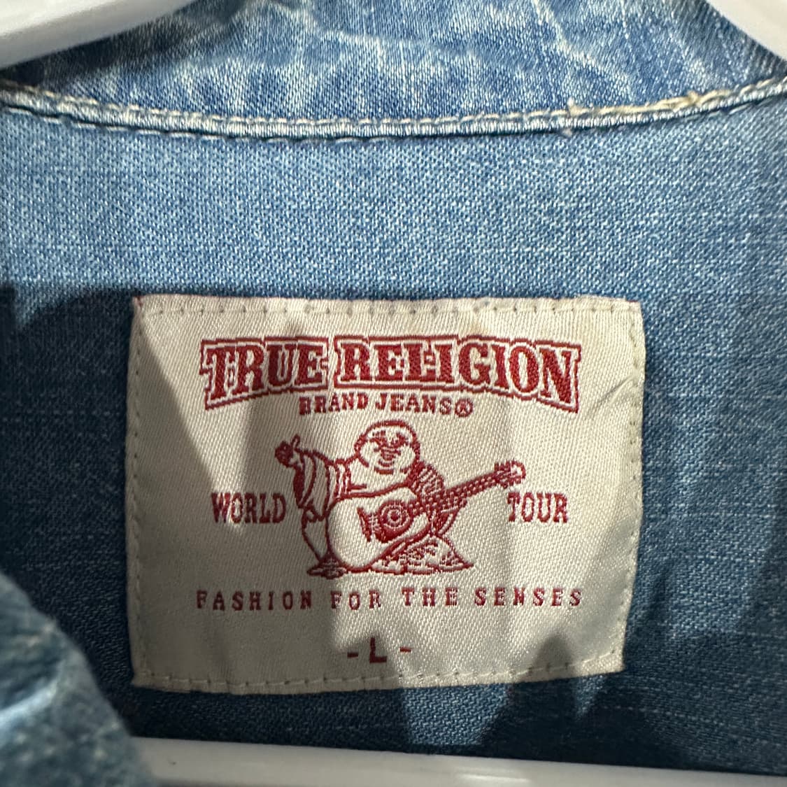 트루릴리전 데님 청남방 L 상품이미지3