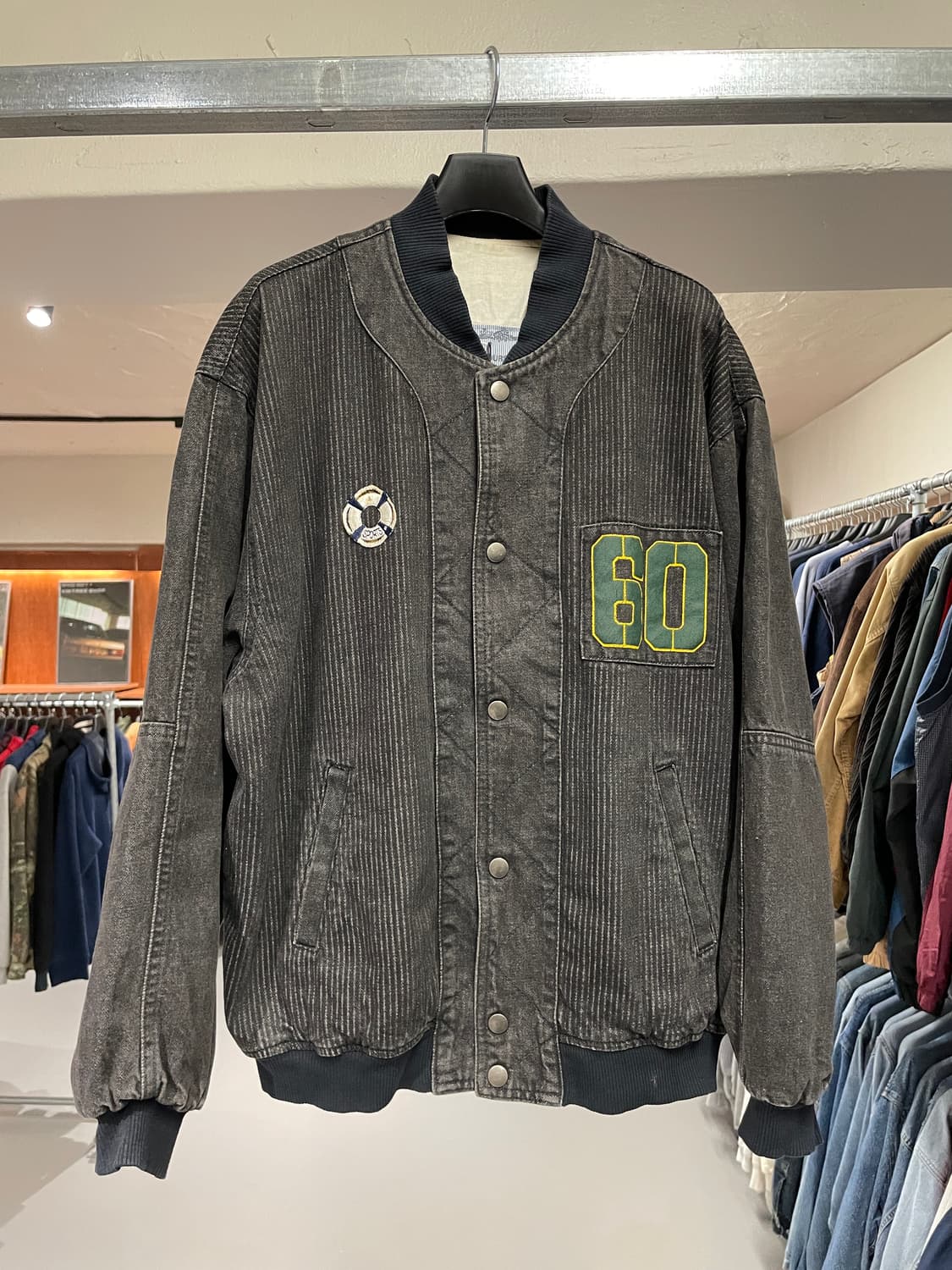 빈티지 봄버 자켓 상품이미지4