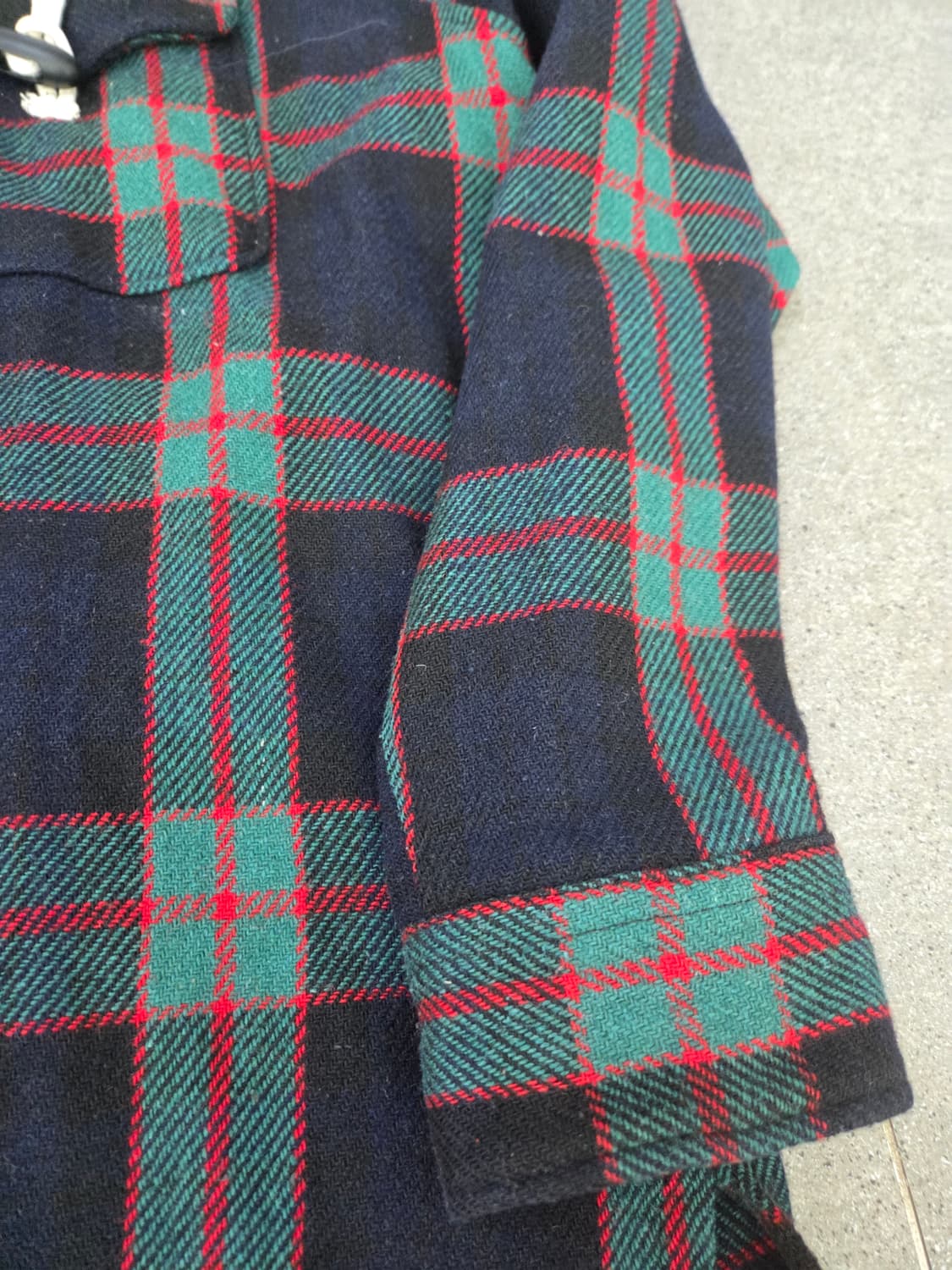 빈티지 체크 더플자켓 상품이미지4