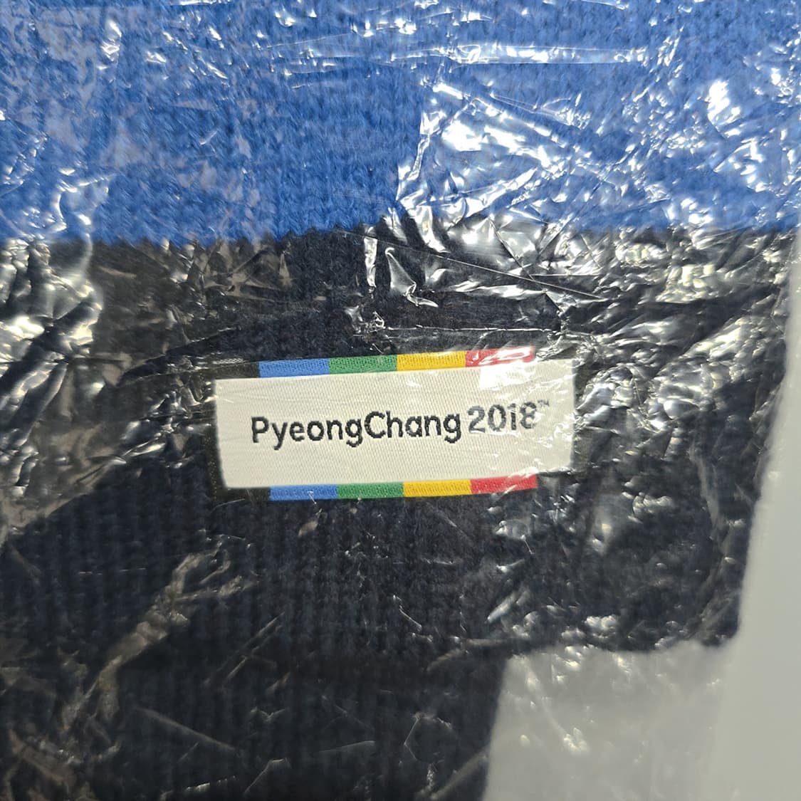 새제품)평창 동계올림픽 2018 니트 머플러 프리 상품이미지4