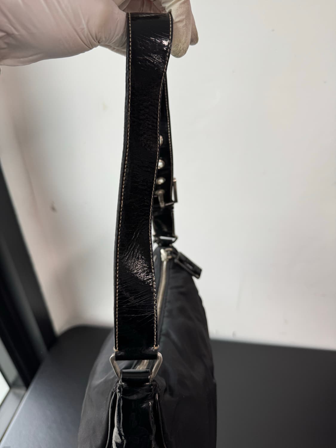 프라다 버클 스트랩 숄더백(정품) 상품이미지7