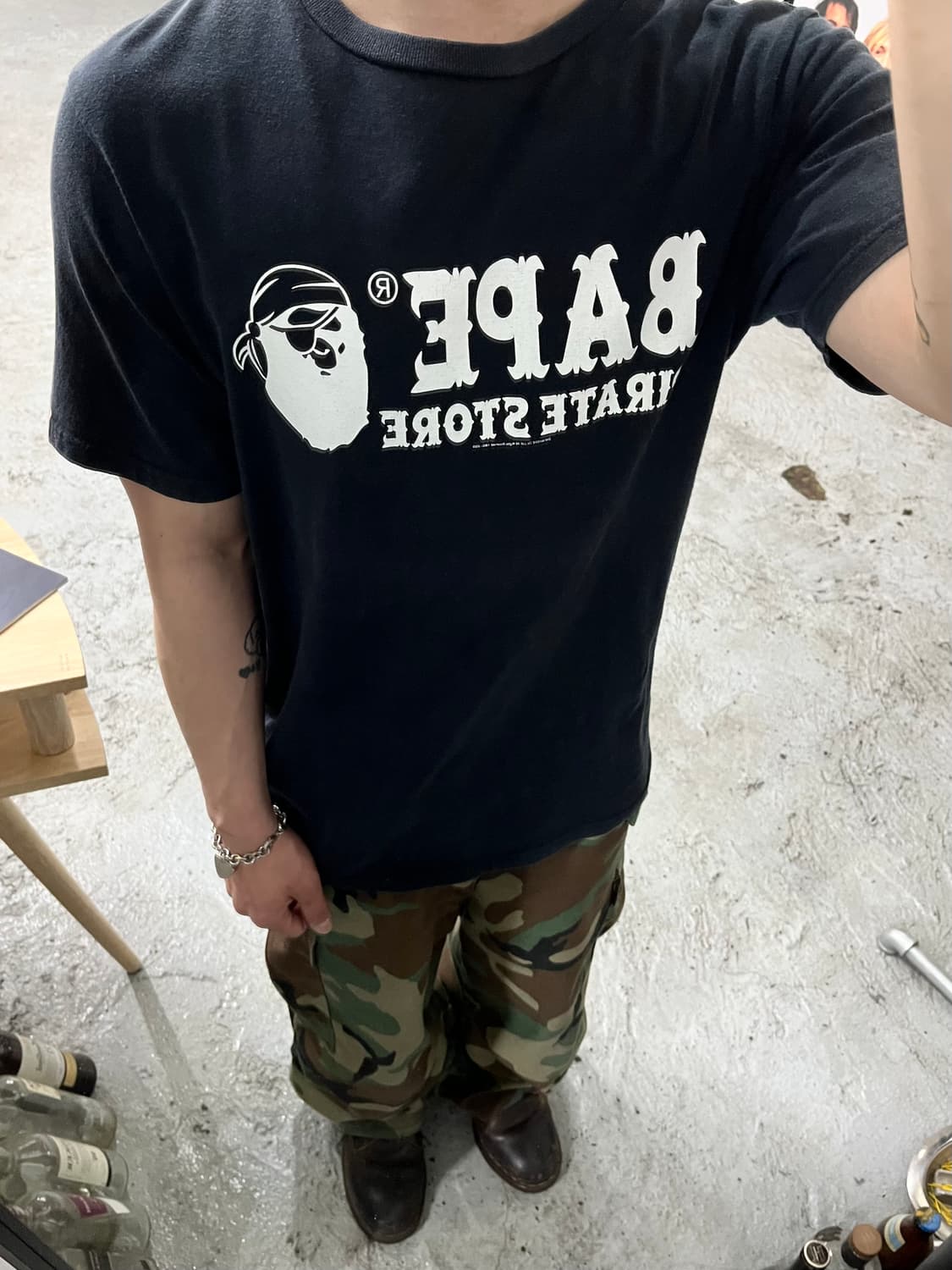 2009 Bape pirate tee 상품이미지4