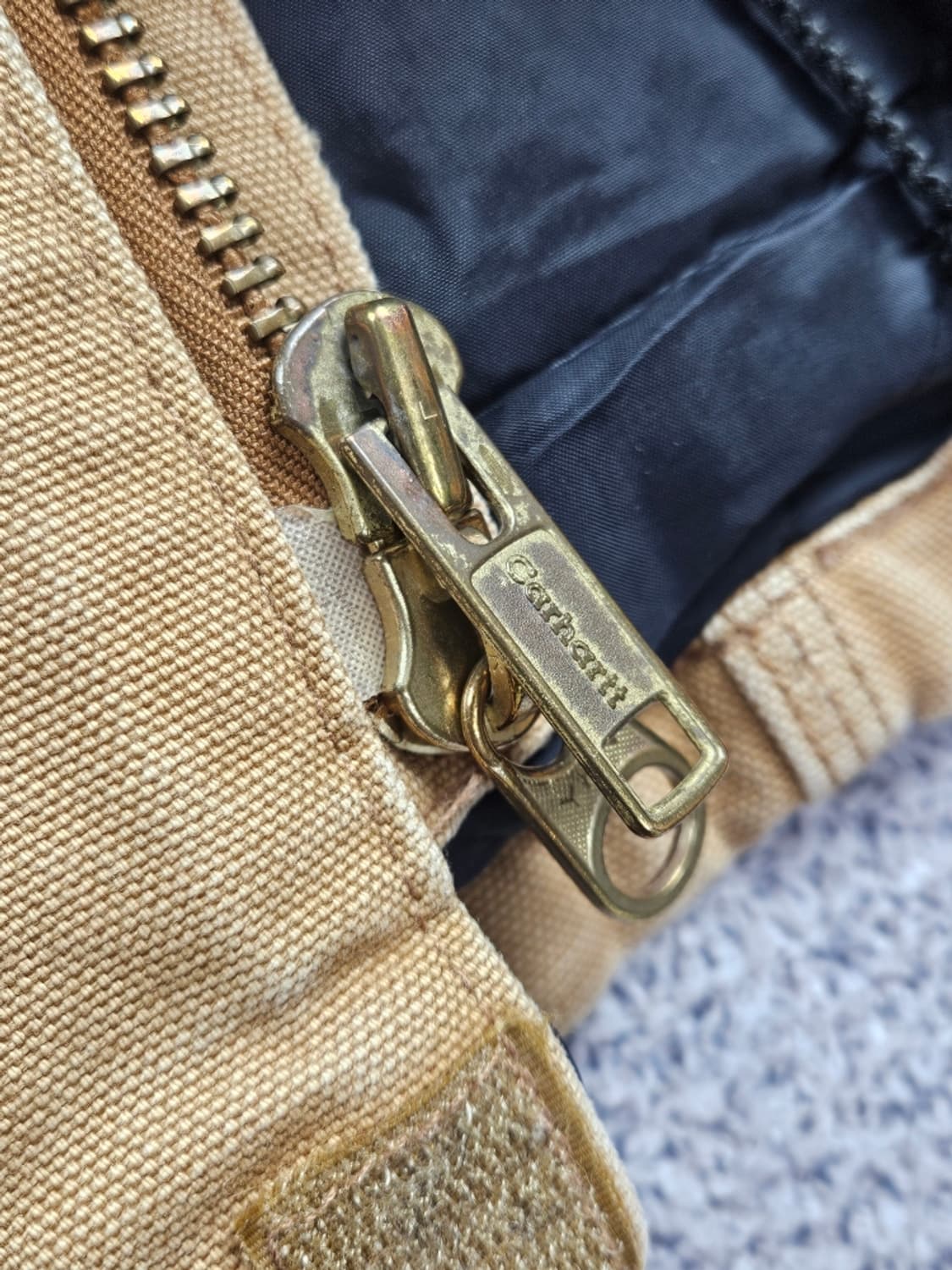 칼하트 C03 덕 캔버스 아크틱 초어 자켓 ( 44 ) / 11095 상품이미지8