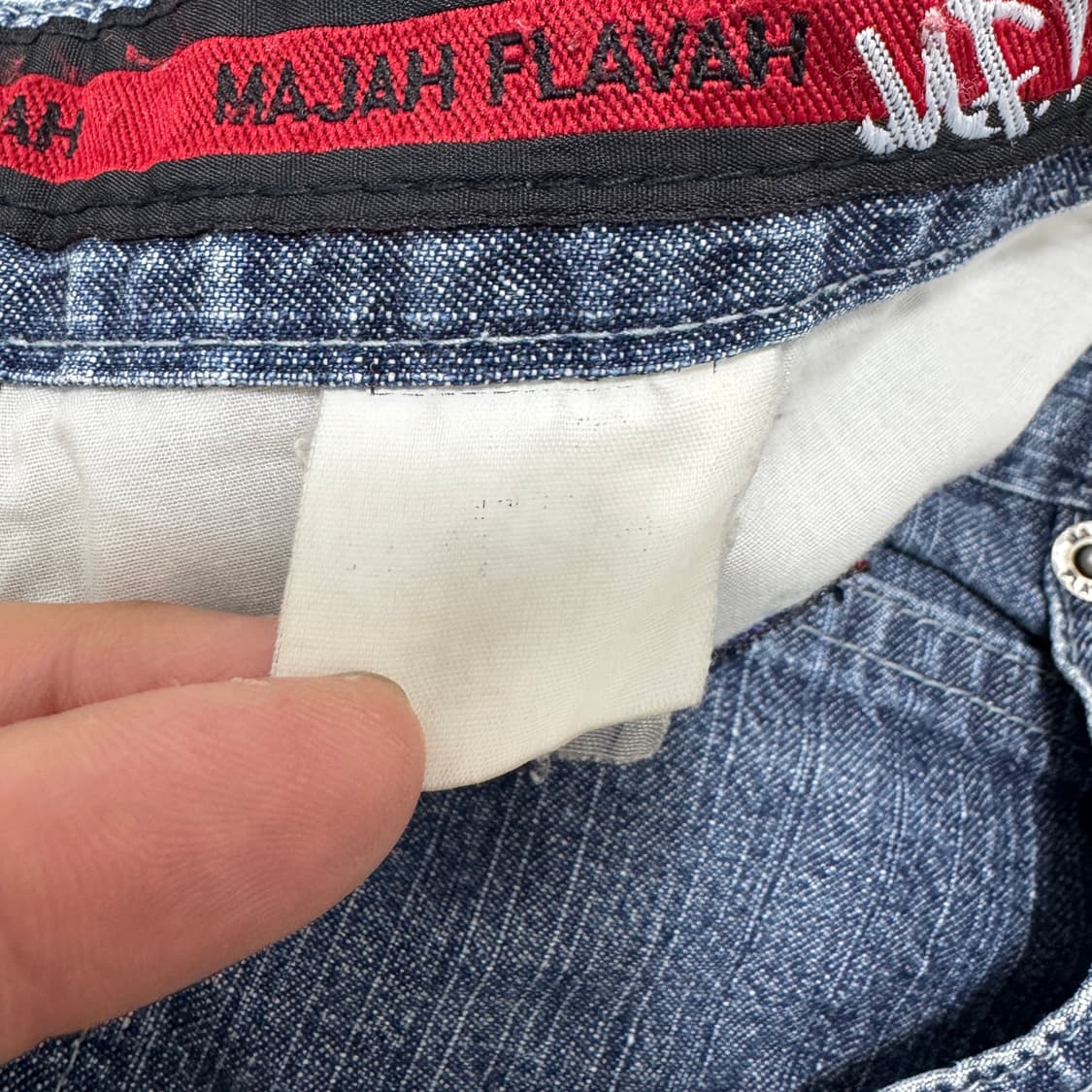 majah flavah 데님 버뮤다 팬츠 상품이미지7