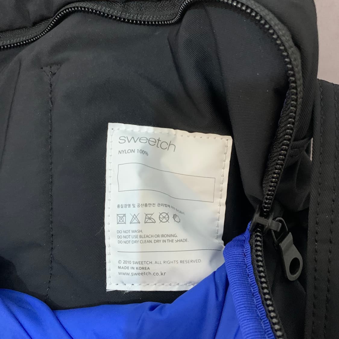 SWEETCH 스위치 시티 보이 크로스백 004 블랙 상품이미지8