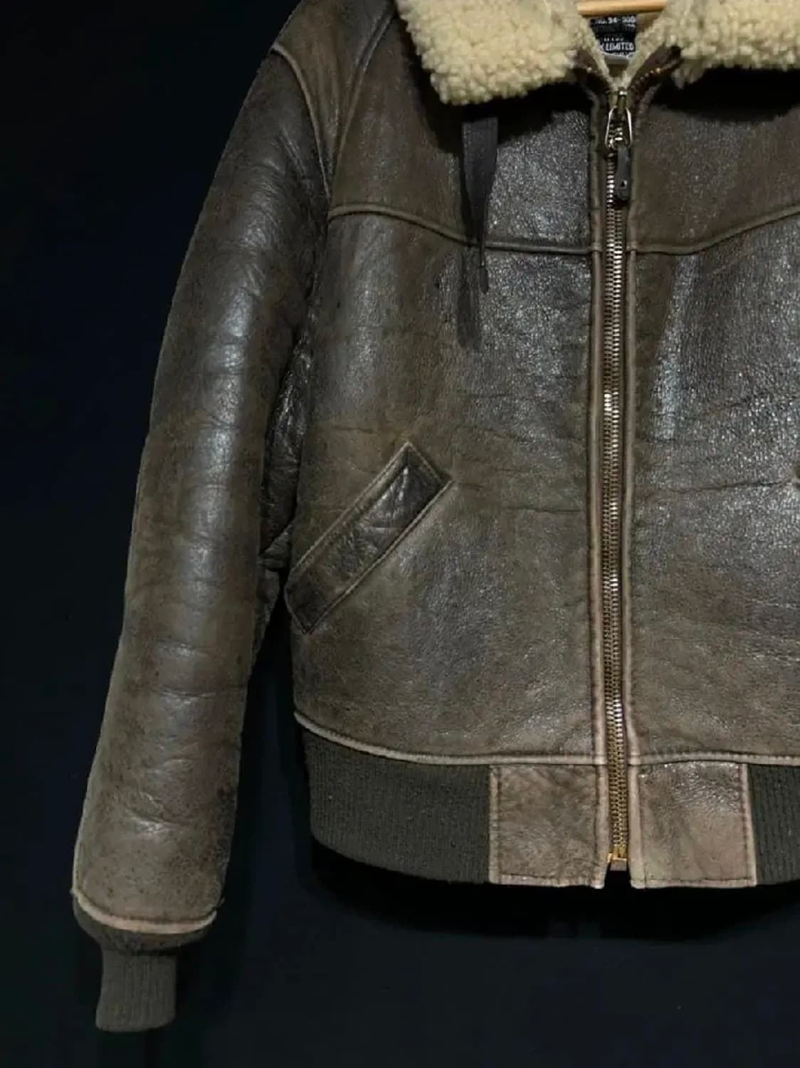 아비렉스 b-6 무스탕 시어링자켓 상품이미지2