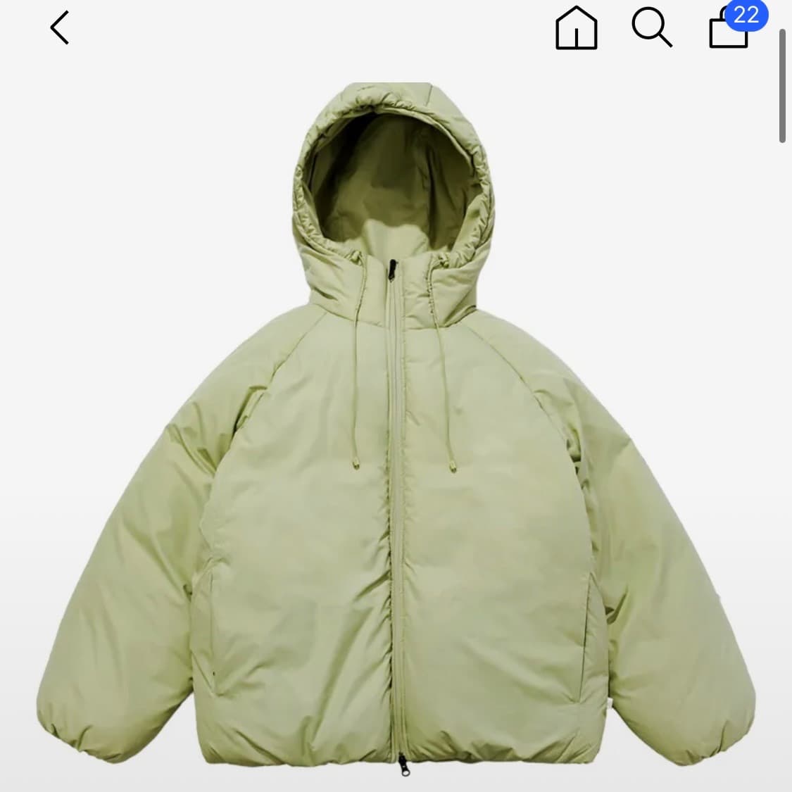 피지컬 에듀케이션 디파트먼트 베어 키링 푸퍼 패딩 S_카키 상품이미지1