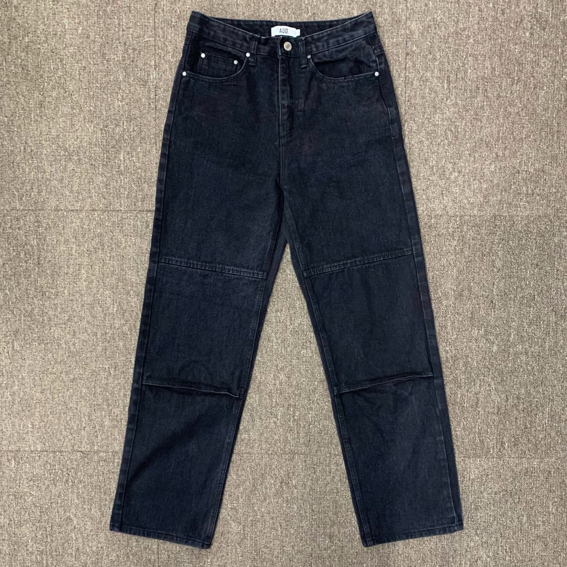 [30] ADD 니 패치 무릎 절개 데님팬츠 상품이미지3
