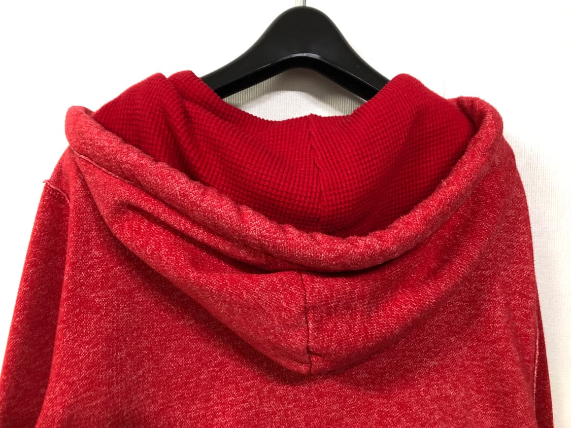 아베크롬비 남녀공용 인디언 자수 레드 후드집업 M 상품이미지7