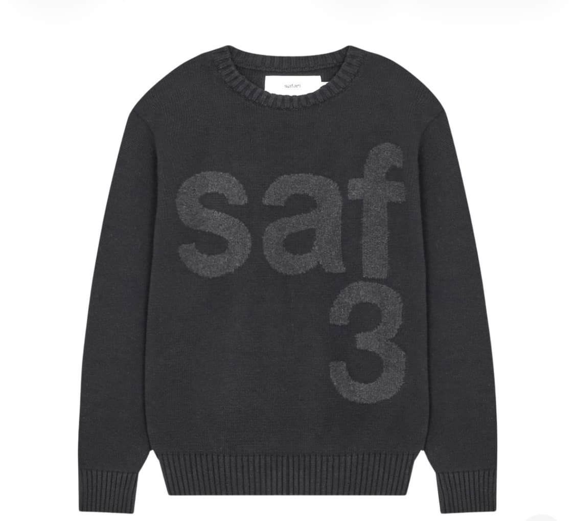 사파리스팟 니트 1사이즈 상품이미지1