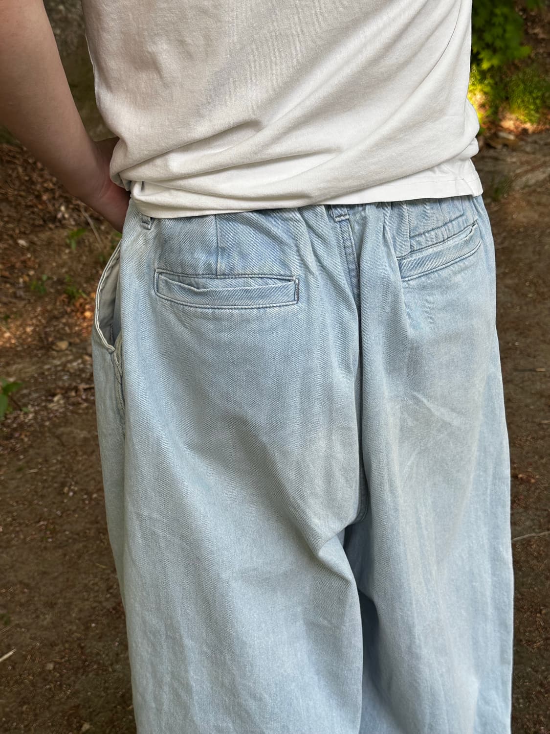 Harvesty Circus pants (light blue denim) 상품이미지10