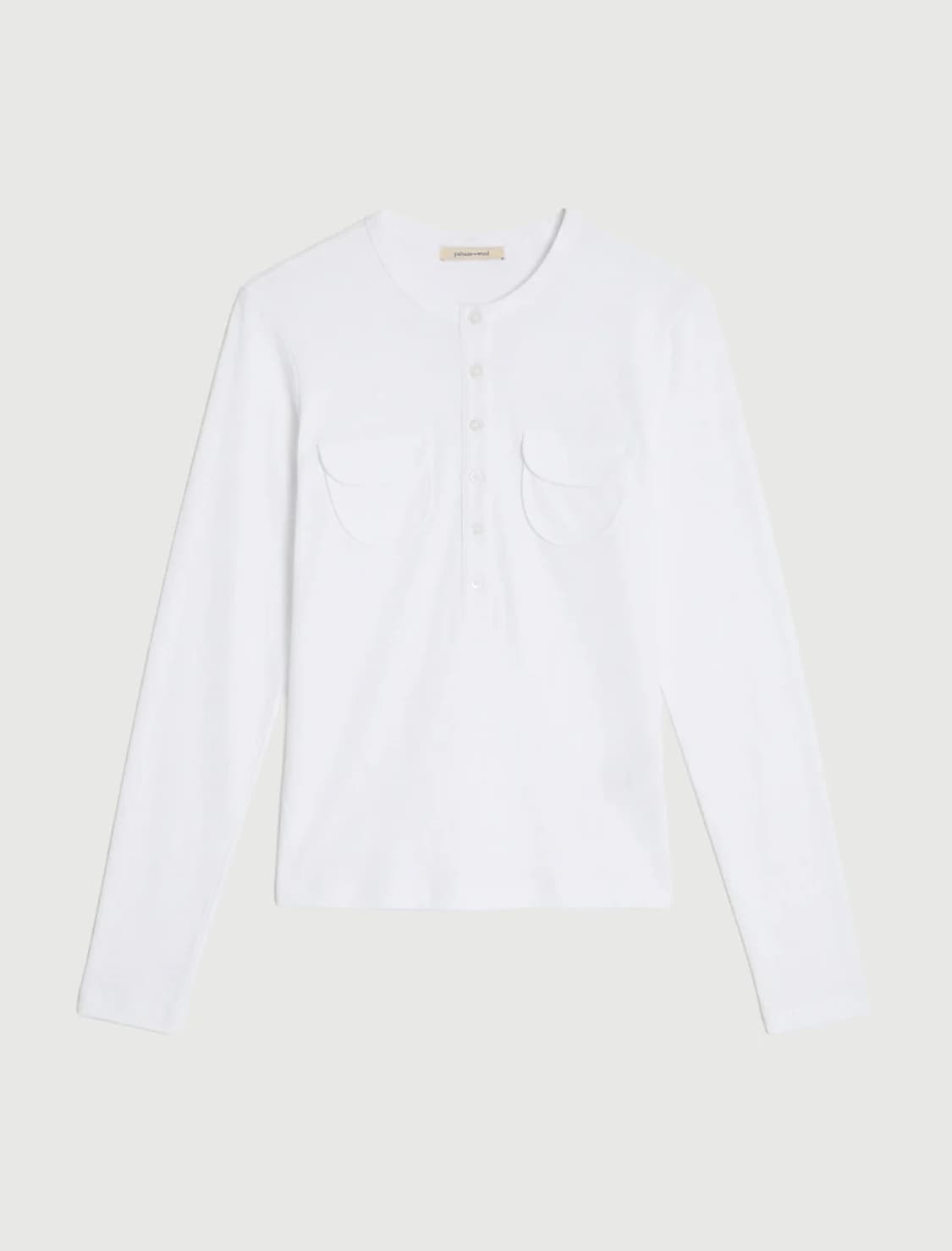 [XS,S,M,L]팔로마울 Nestor 포켓 티셔츠/화이트 상품이미지6