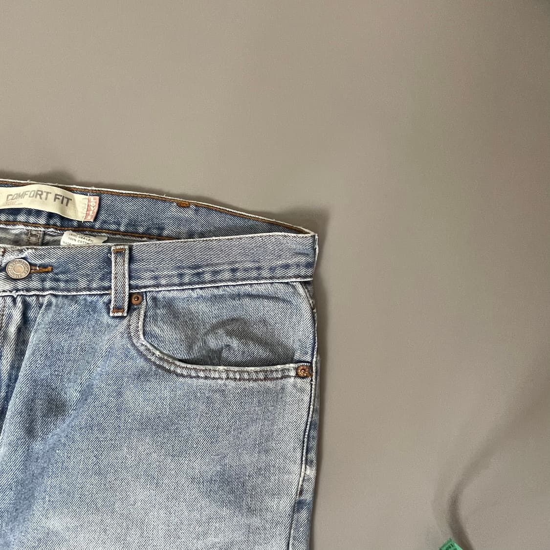 (38) 리바이스 560 38x30 컴포트핏 라이트워시 데님팬츠 상품이미지3