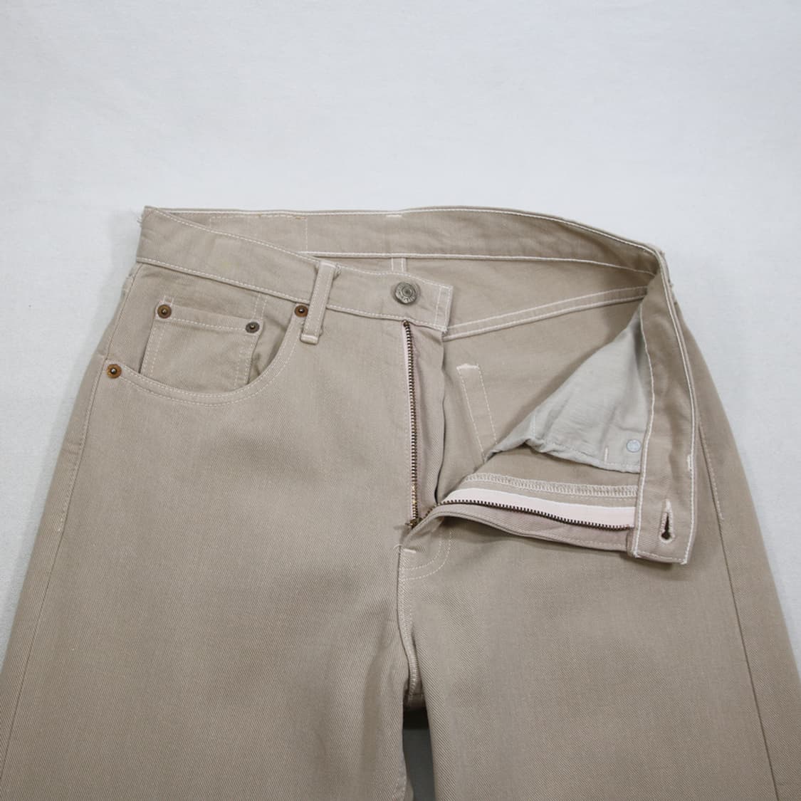 90's 리바이스 512 베이지 진 (남성용 30) 상품이미지5