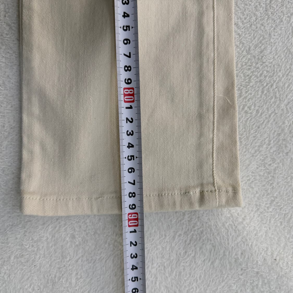 70 게스 여성 아이보리 데님팬츠 0506T 상품이미지9