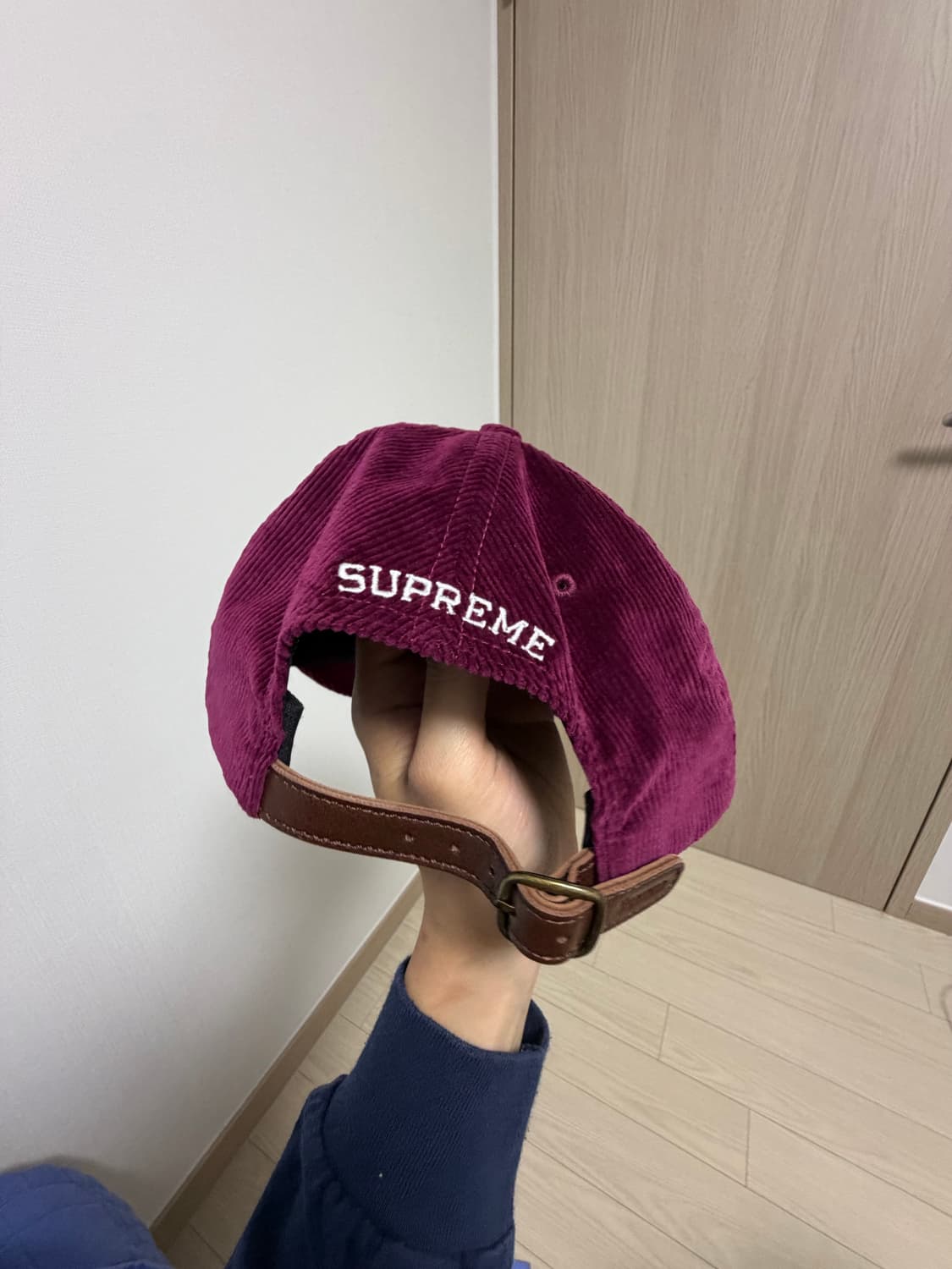 슈프림 코듀로이 이태리 메이드 볼캡 모자 상품이미지2