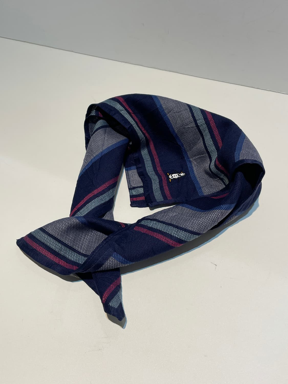 먼싱웨어 00s 재팬 자수 로고 쁘띠 손수건 A1451 상품이미지1